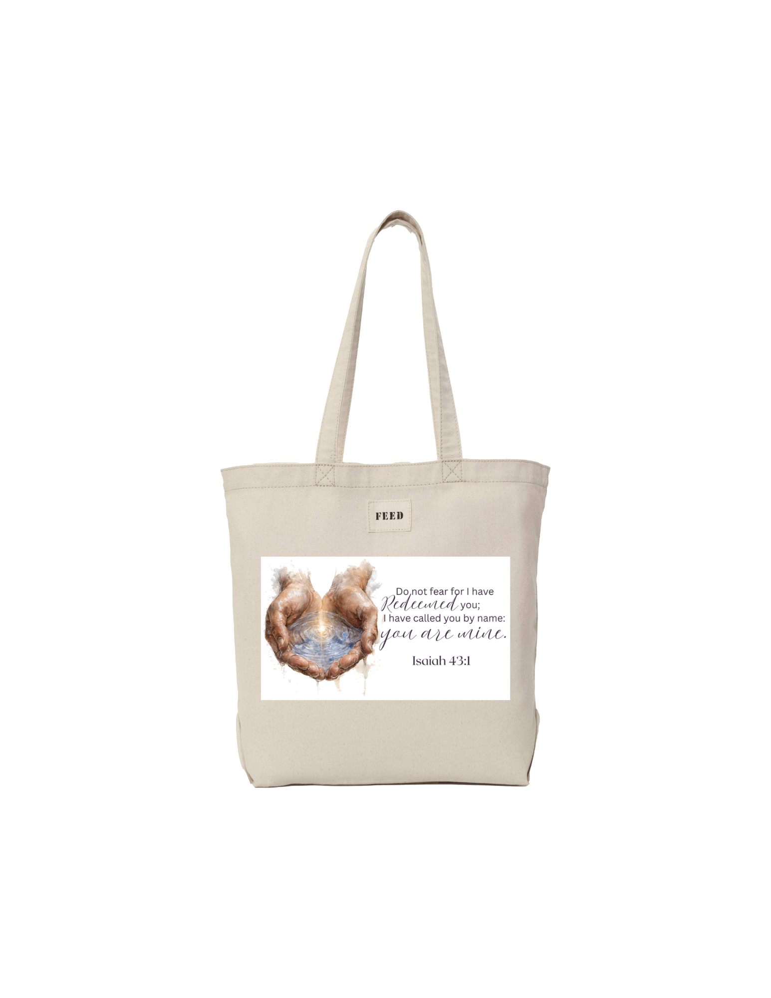 FEED Tote Bag, Isaiah