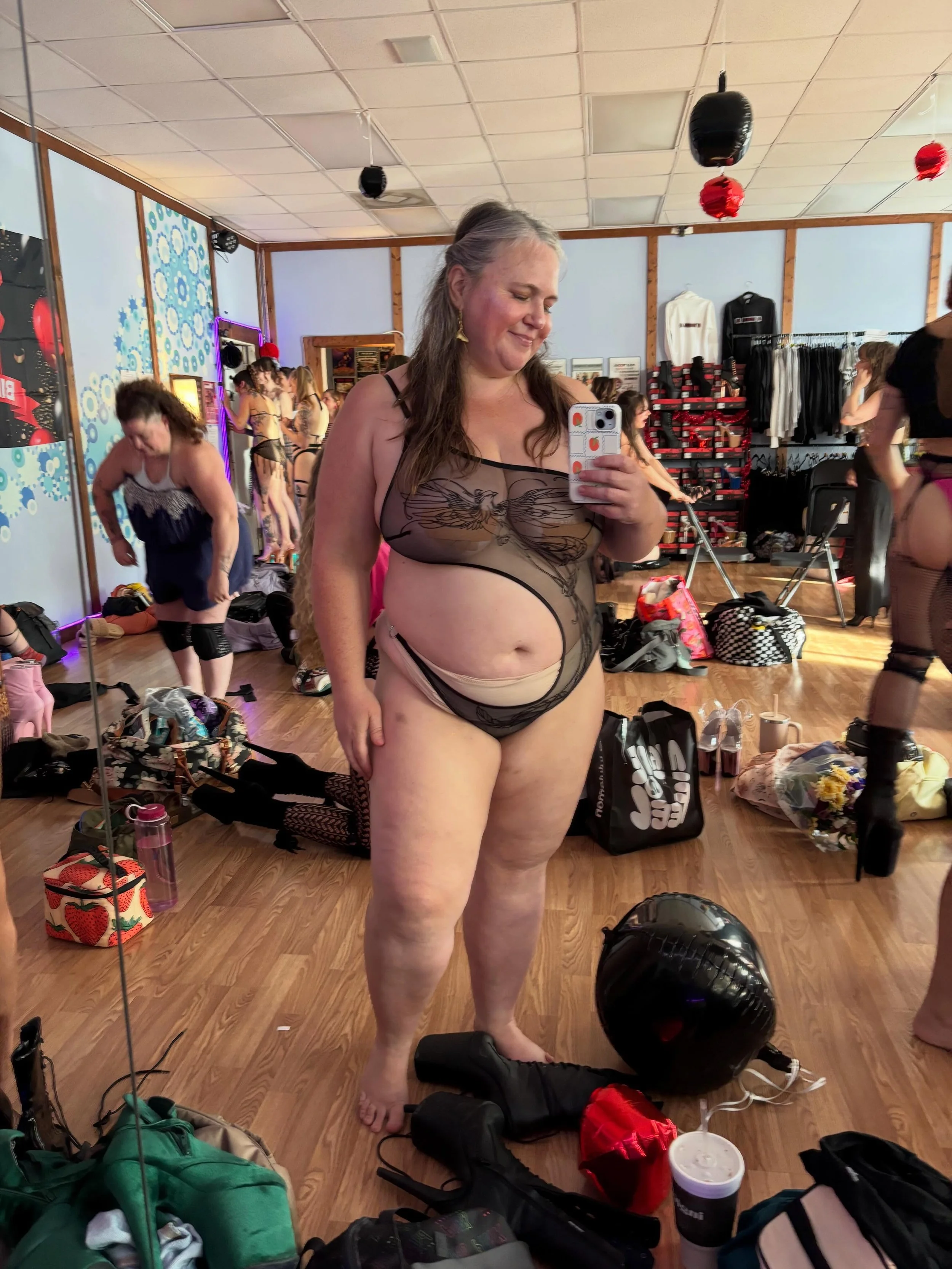 Launched a new site and then ghosted y&rsquo;all.
But I&rsquo;ve been immersed in some really cool in real life spaces of body celebration and appreciation. 
Pride fest in Hendersonville (where I had the honor of performing burlesque) and @dancecluba