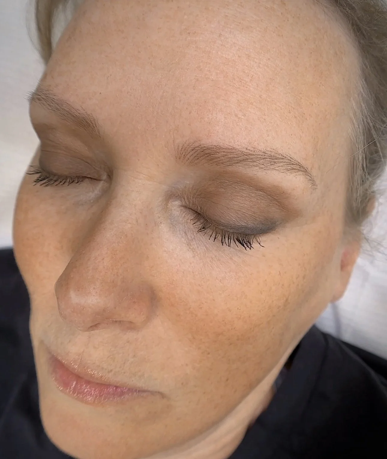 Healed Blonde Machine Nano Brows by Kellee