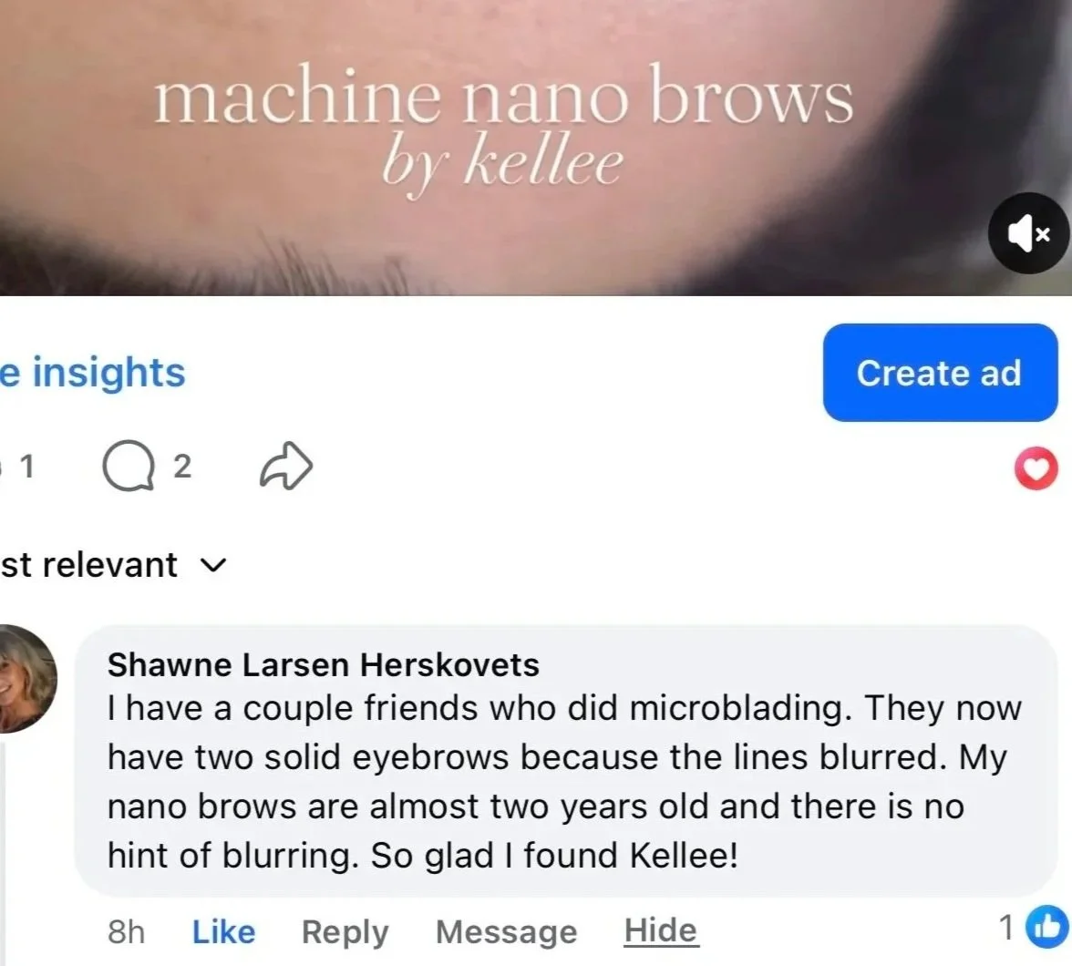 all my friends did microblading