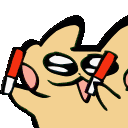 응원봉 흔들흔들.gif