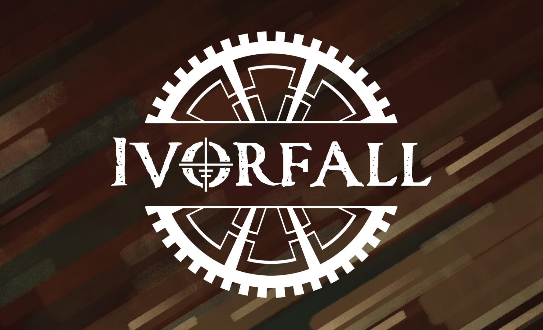 Logo for Invorefall featuring stylized text and a circular mechanical gear design.