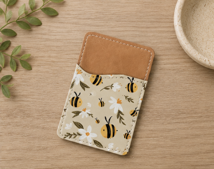 Honeybee Meadow Phone Wallet