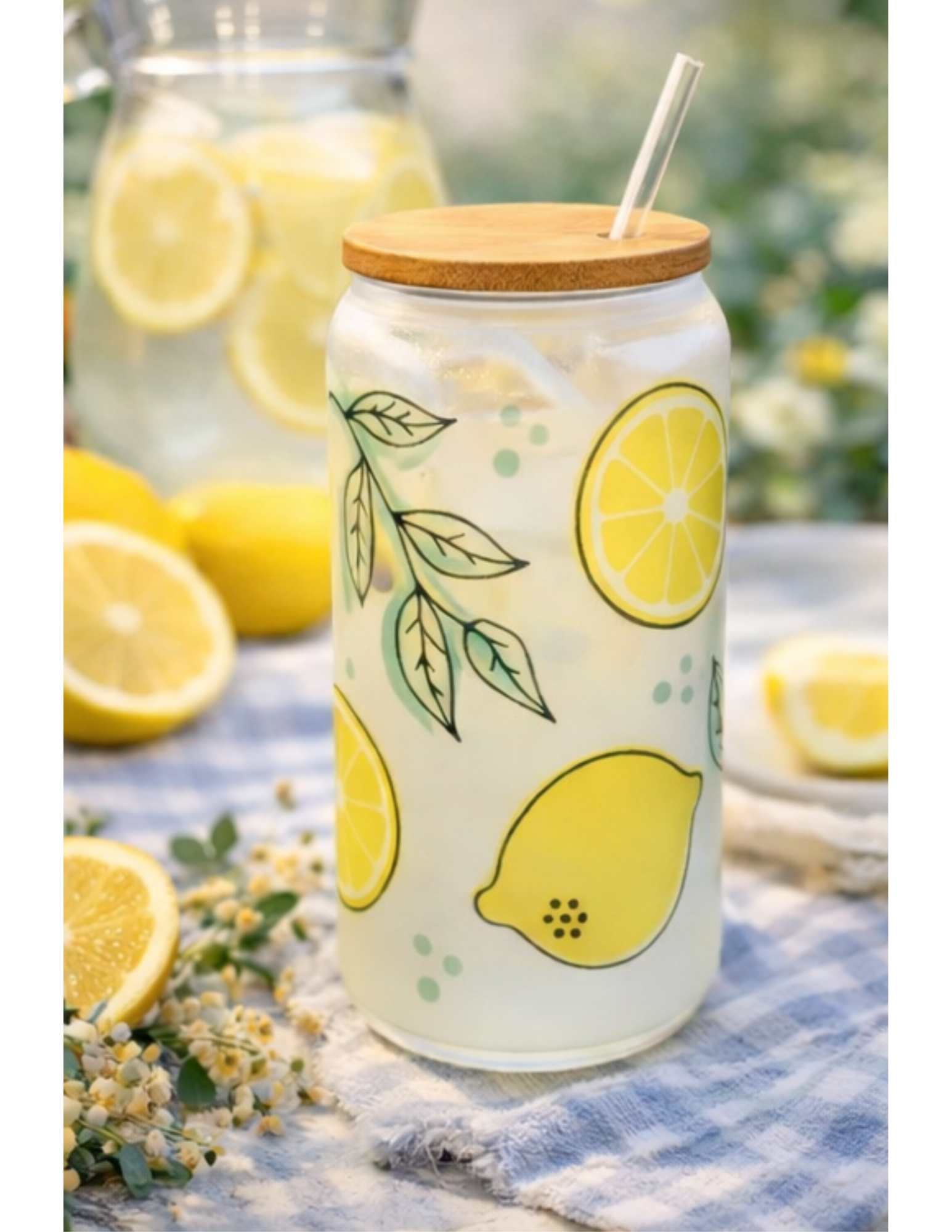 Lemon Glass Tumbler