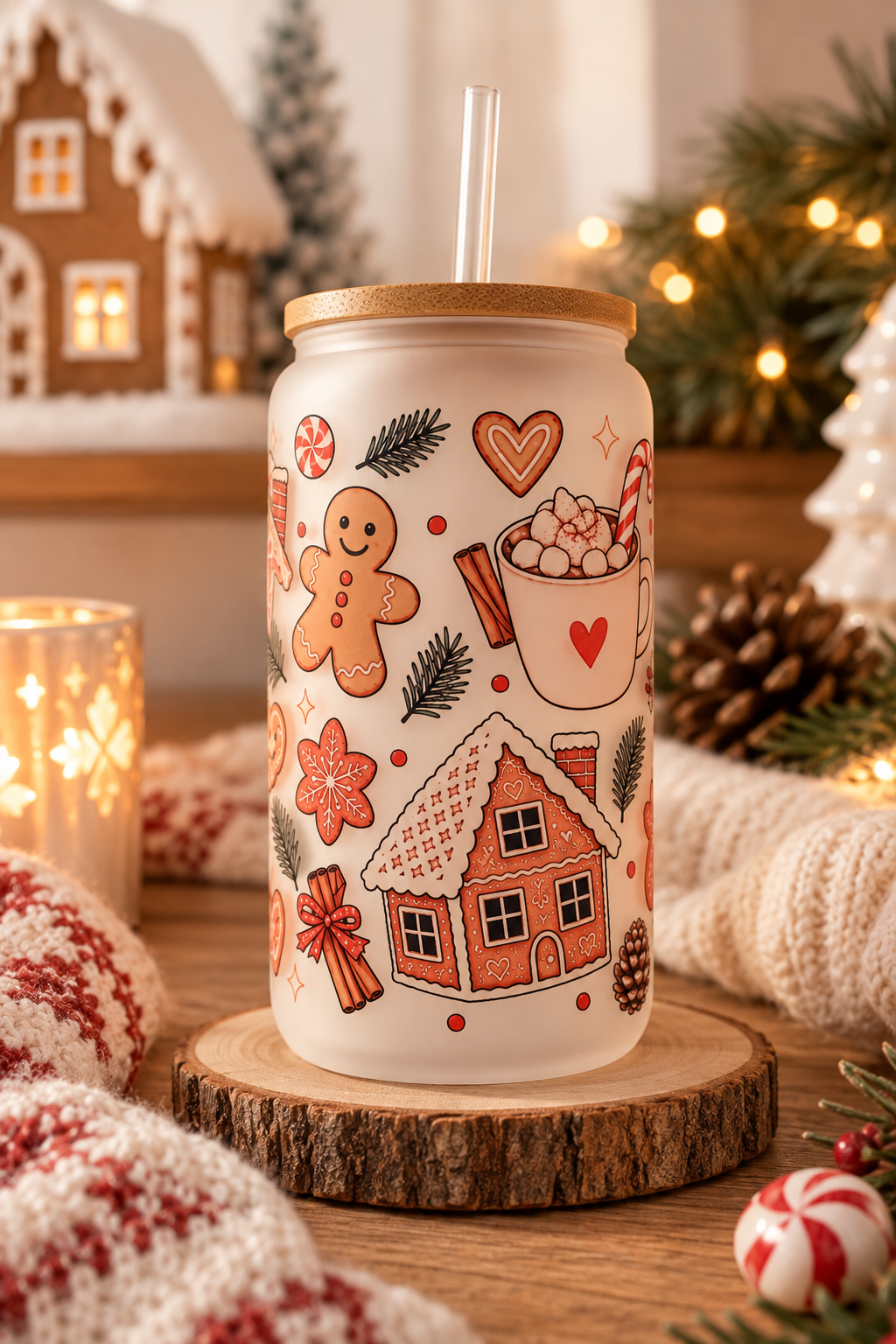 Cozy Gingerbread Christmas Tumbler Still Life.png