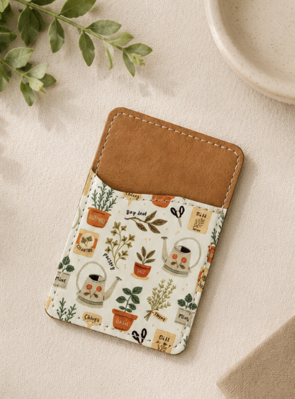 Herb Garden Phone Wallet