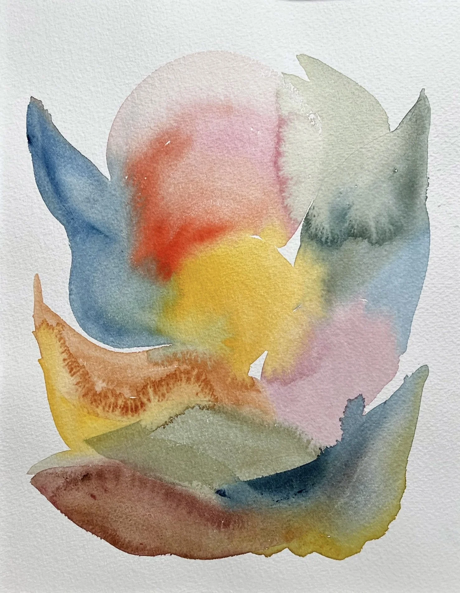 Presence and Wonder. 9x12. 2022