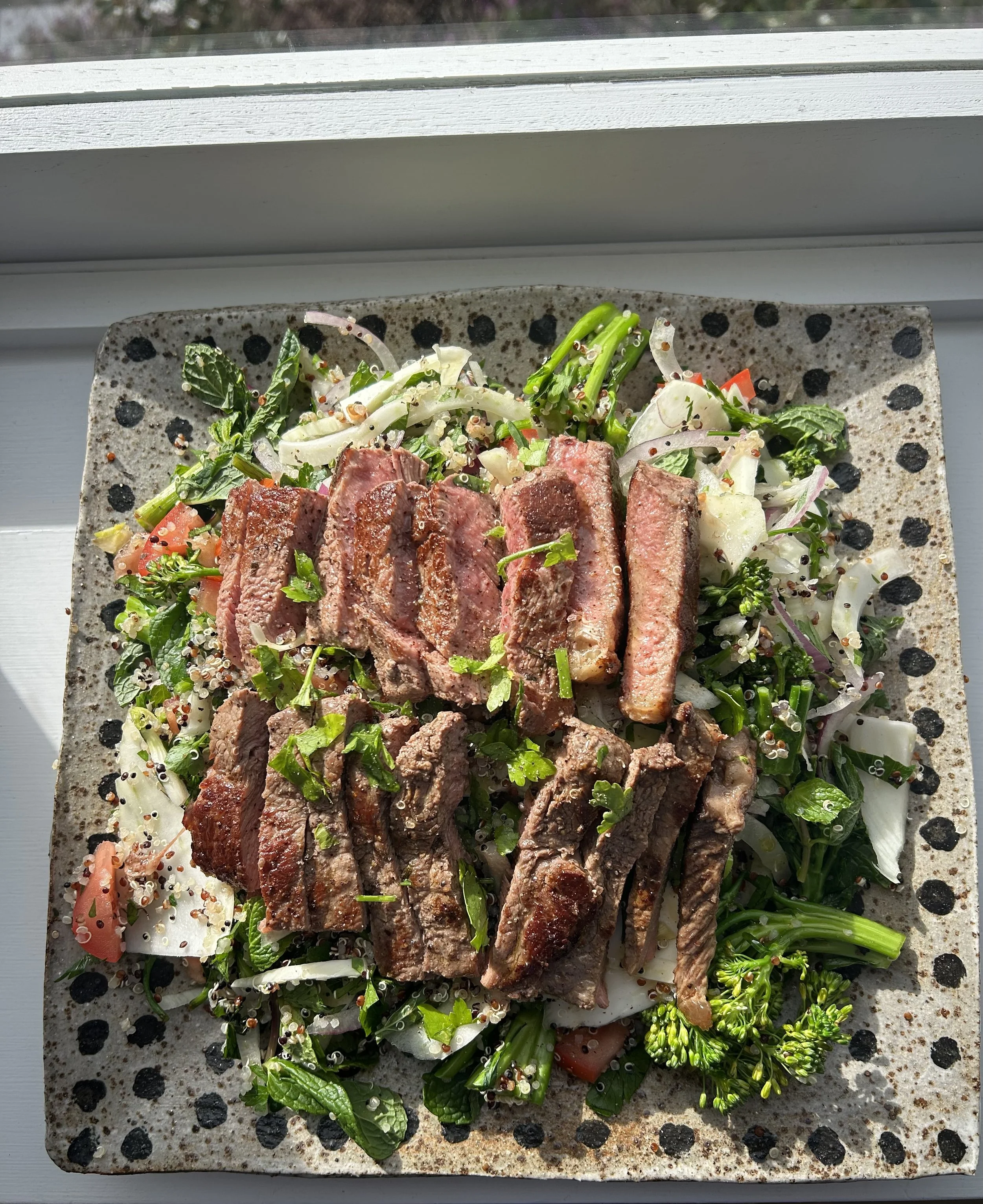 Chimichurri Steak Salad