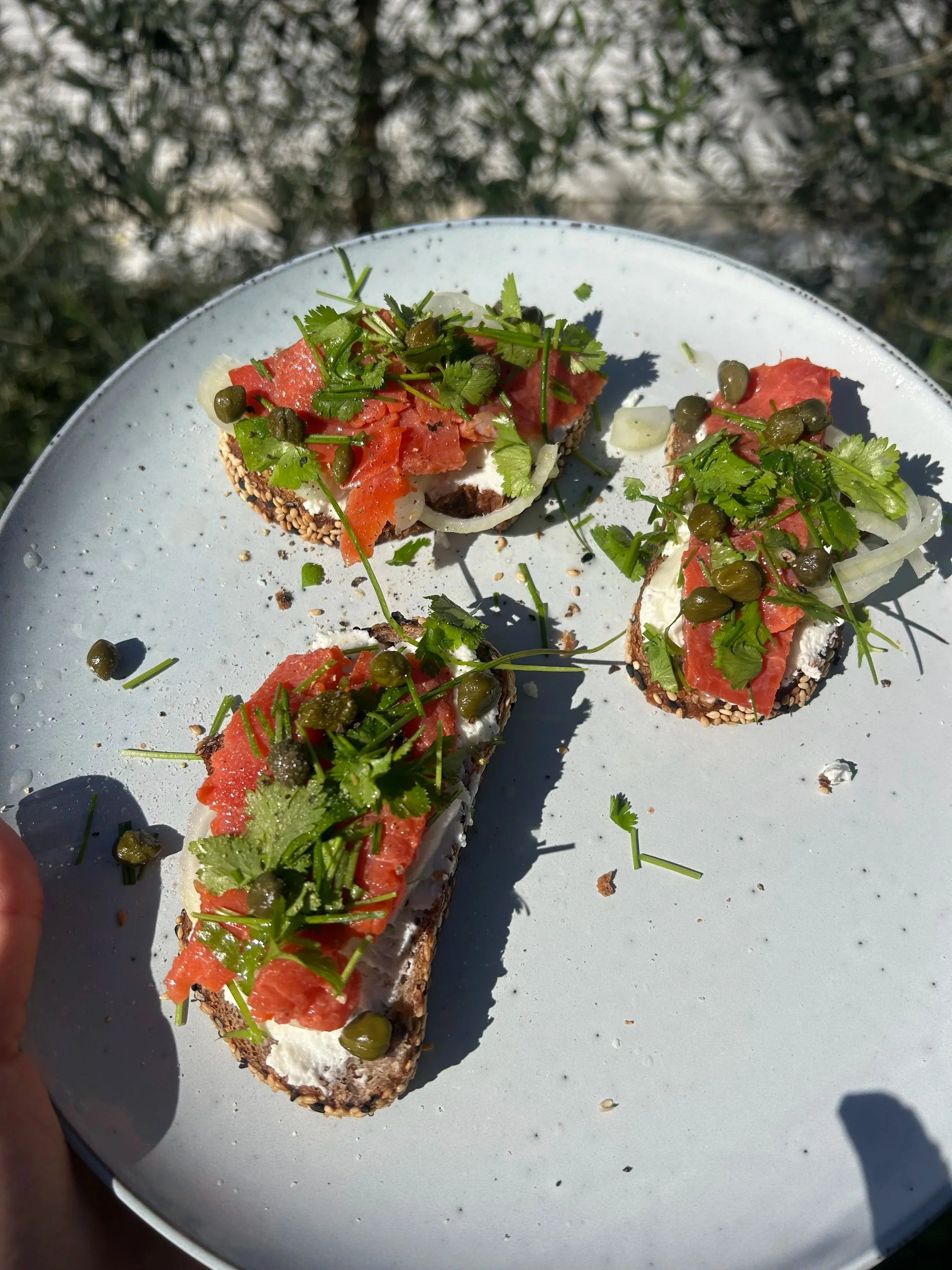 Smoked Salmon Toast