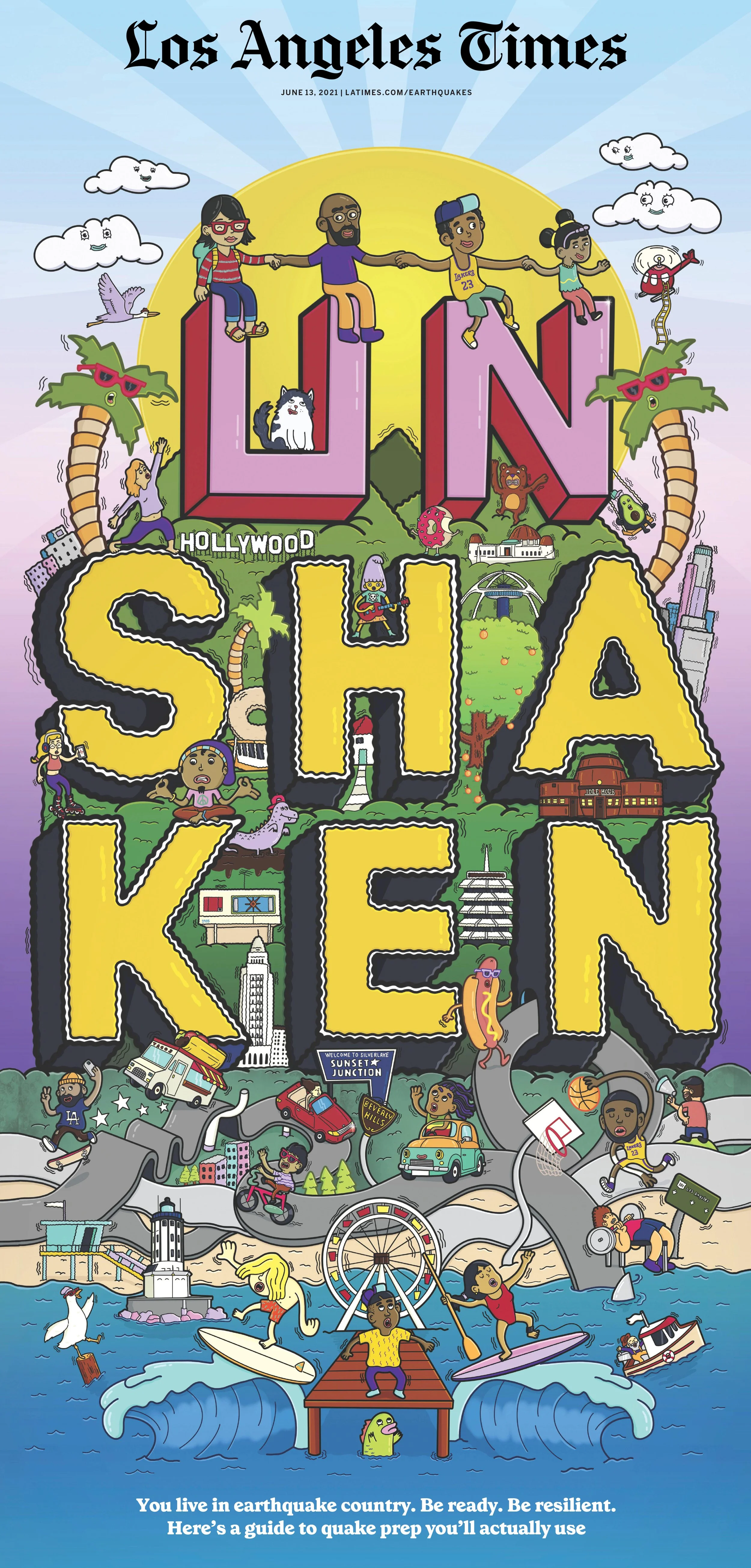 Los Angeles Times -Unshaken Earthquake Guide