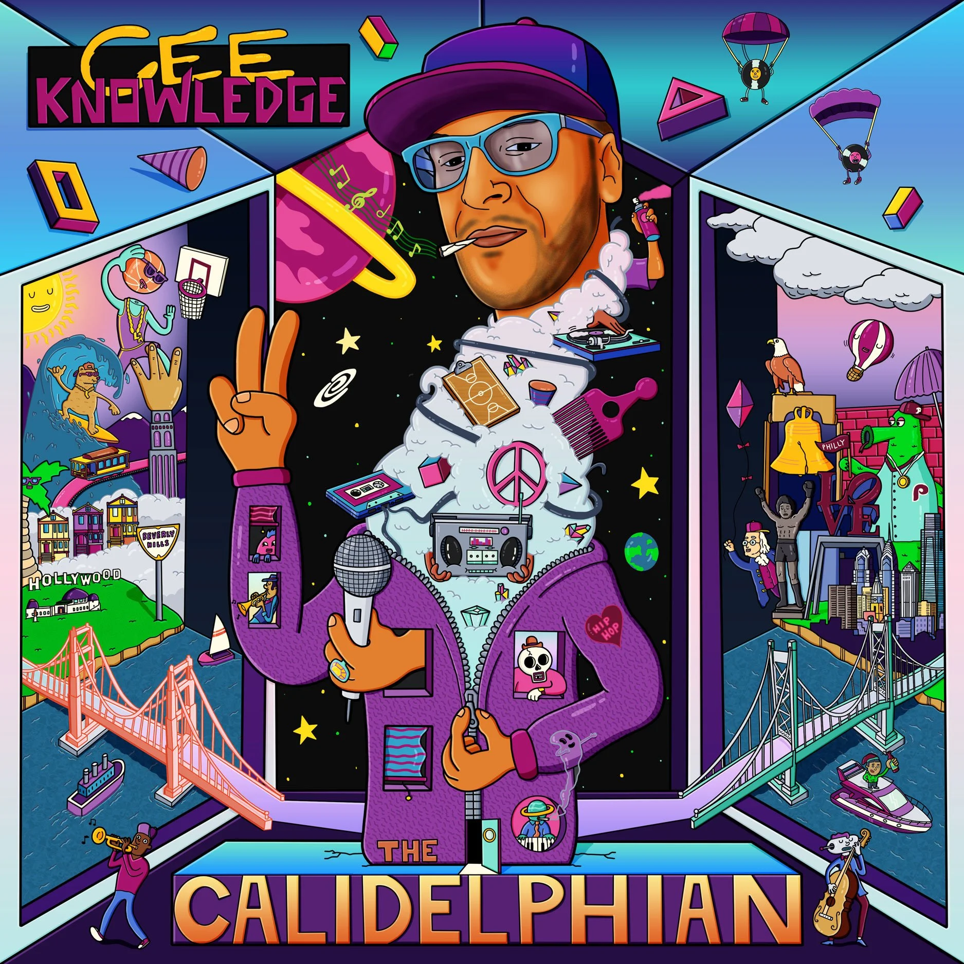 Cee Knowledge Album Cover Design