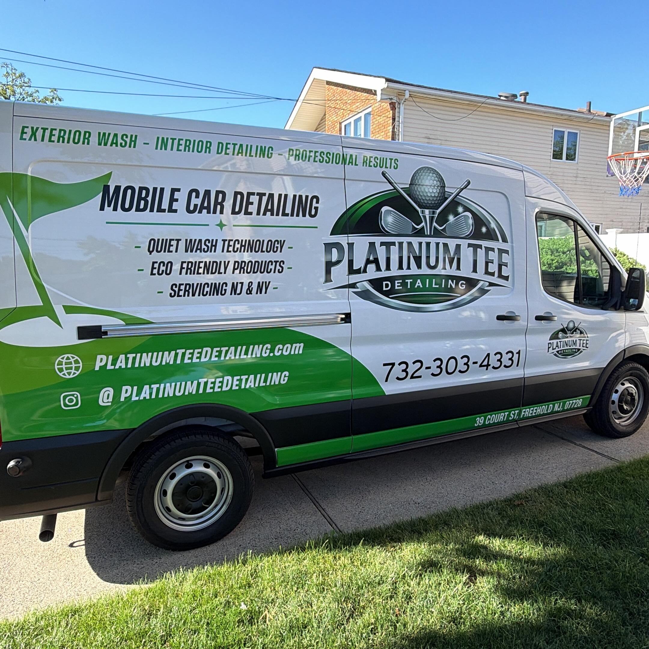 She&rsquo;s road ready! #platinumteedetailing @richmondcountycountryclub #autodetailer #notacarwash #fordtransit250
