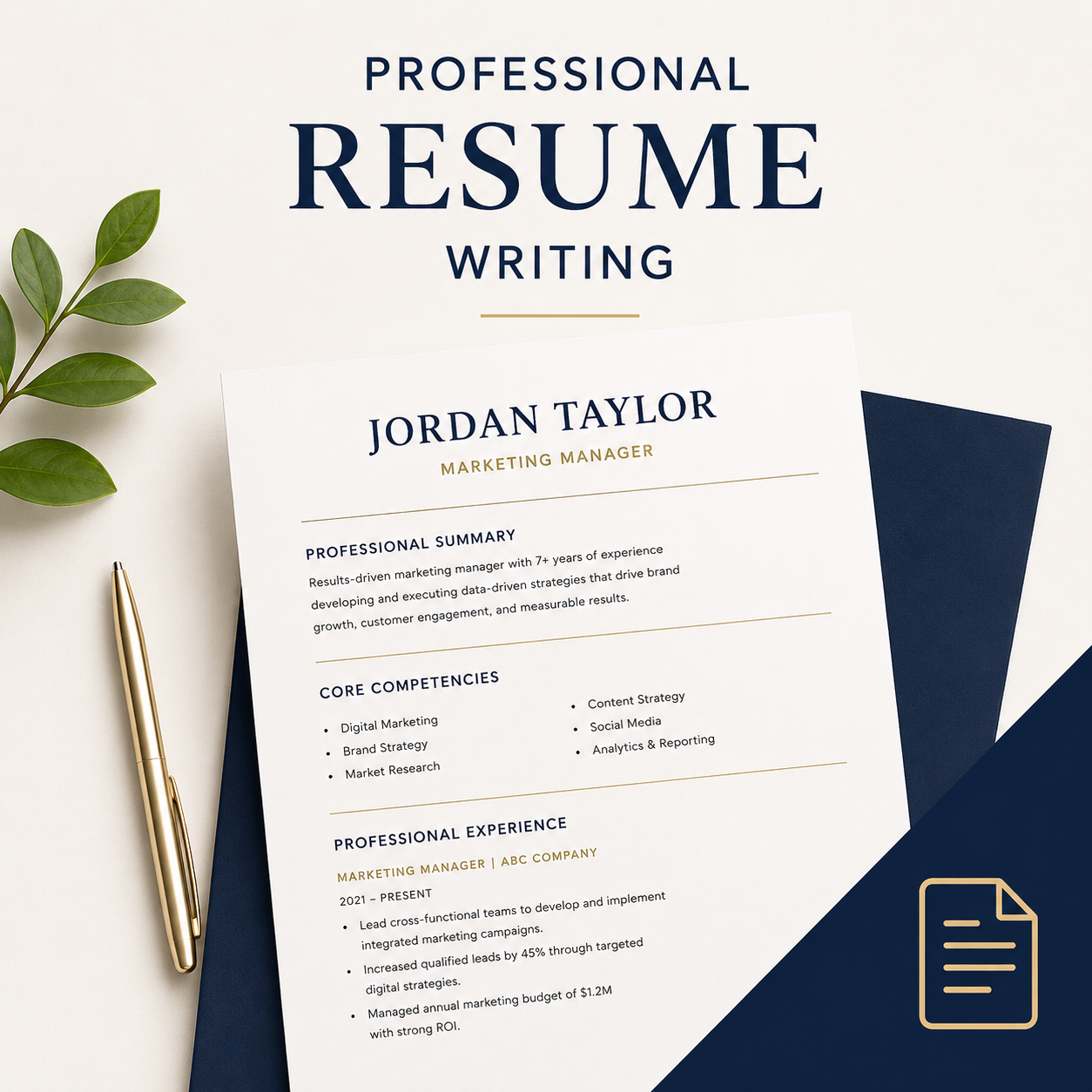 Professional Resume