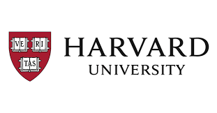 Harvard University logo with shield and text