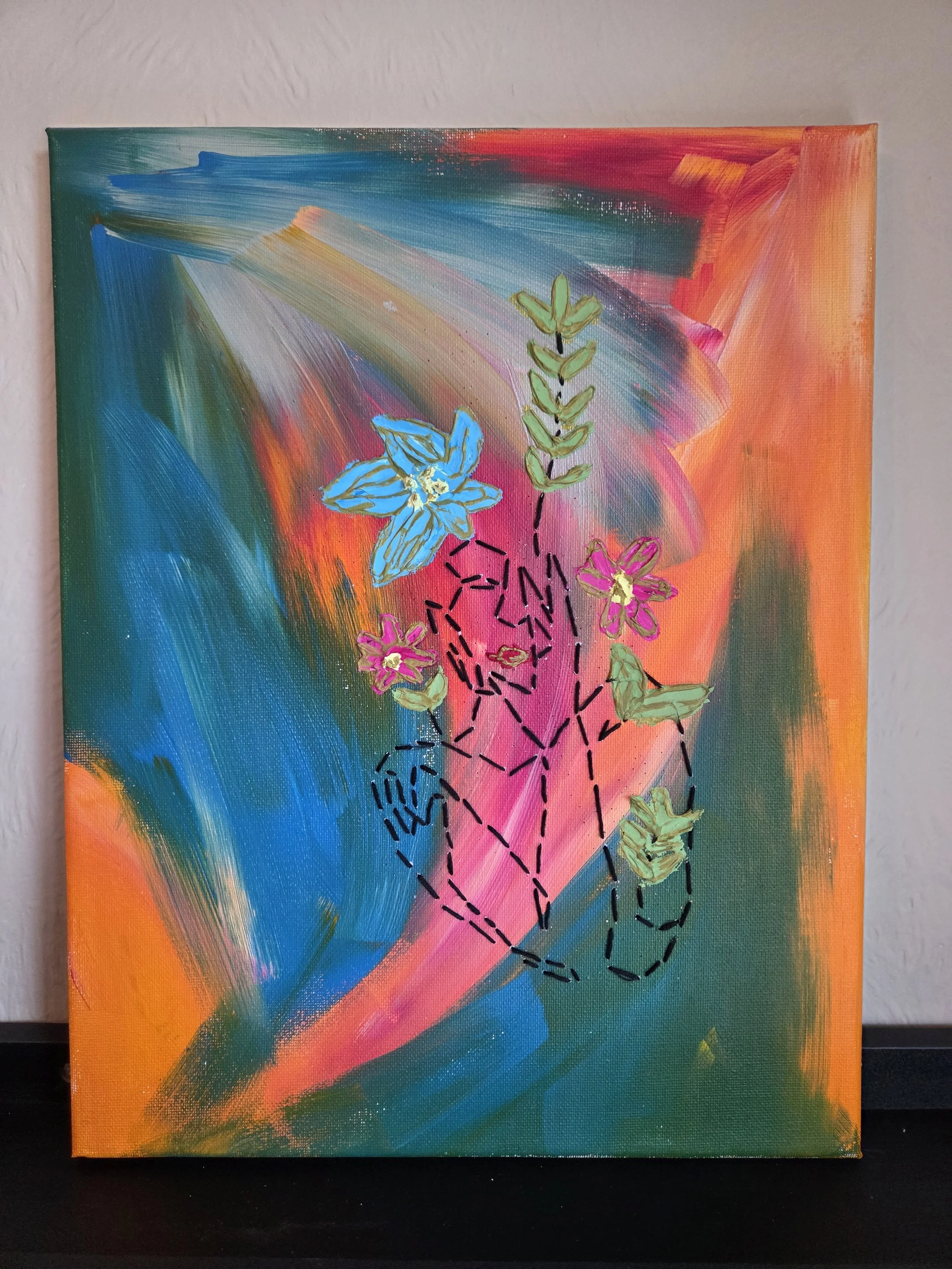 This song made me paint- Somebody else's guy- Original