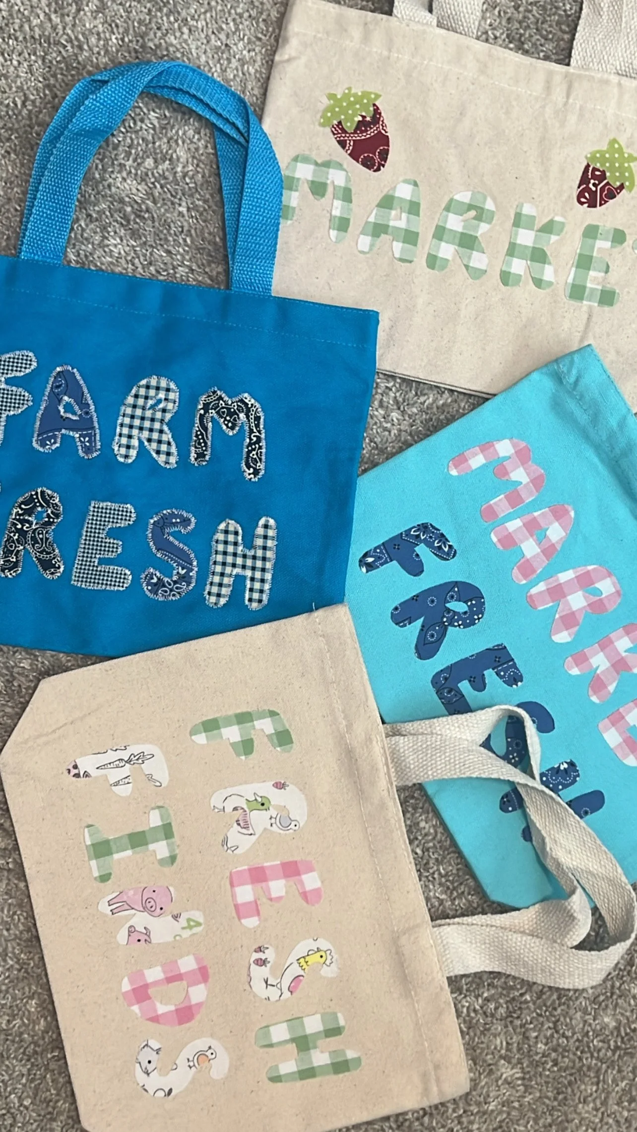 Farmers Market Mini Tote