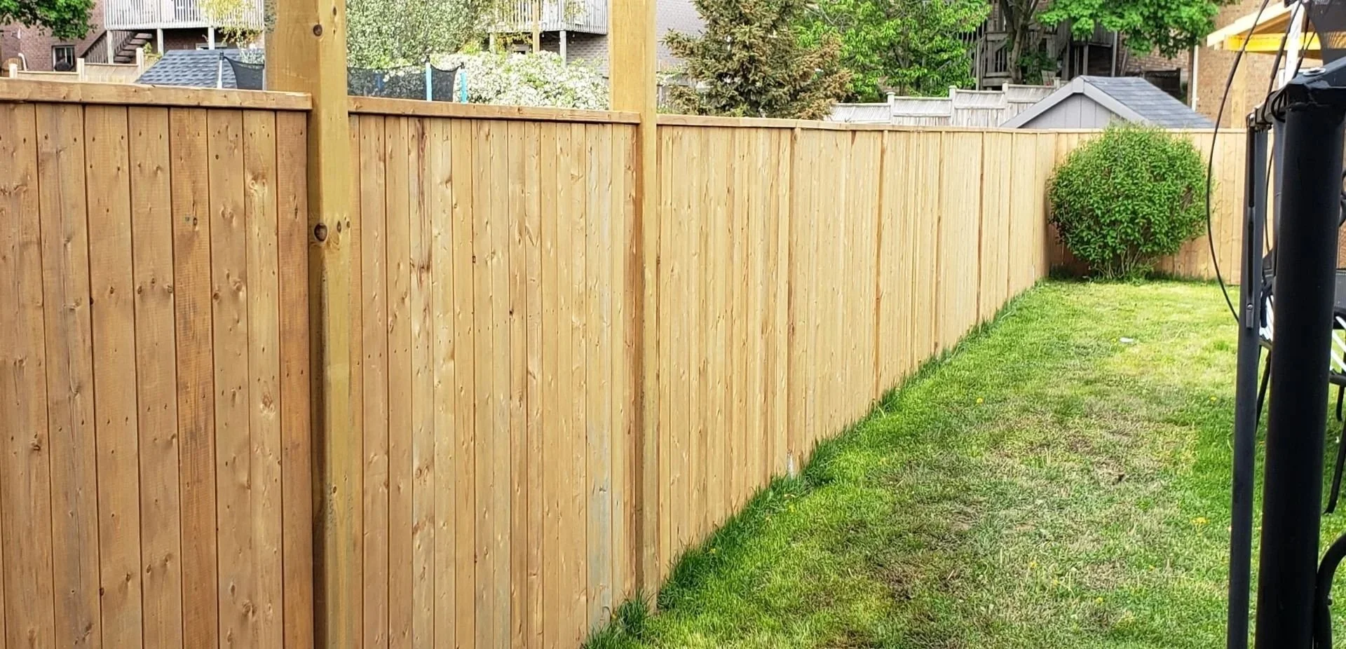 Wood fence repairs 