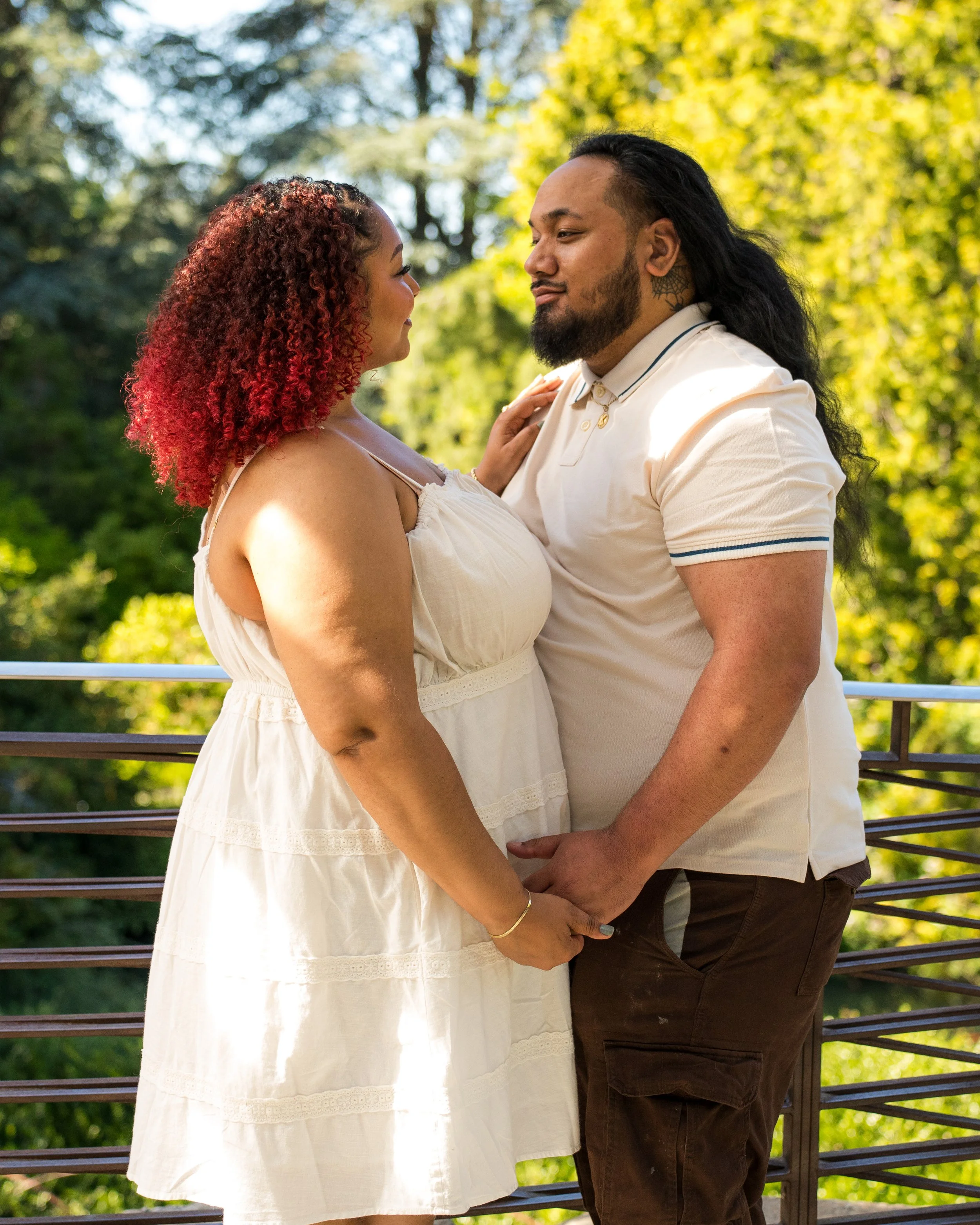 Engagement photo session by a Seattle wedding photographer and videographer