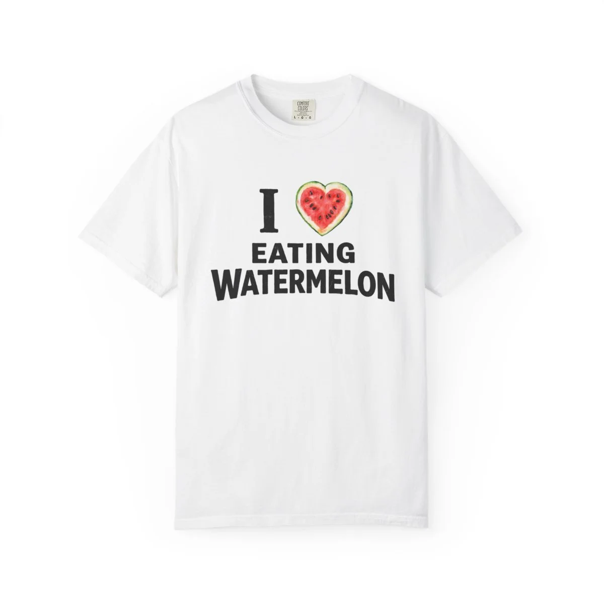 "I Love Eating Watermelon" - Couples Statement Tee