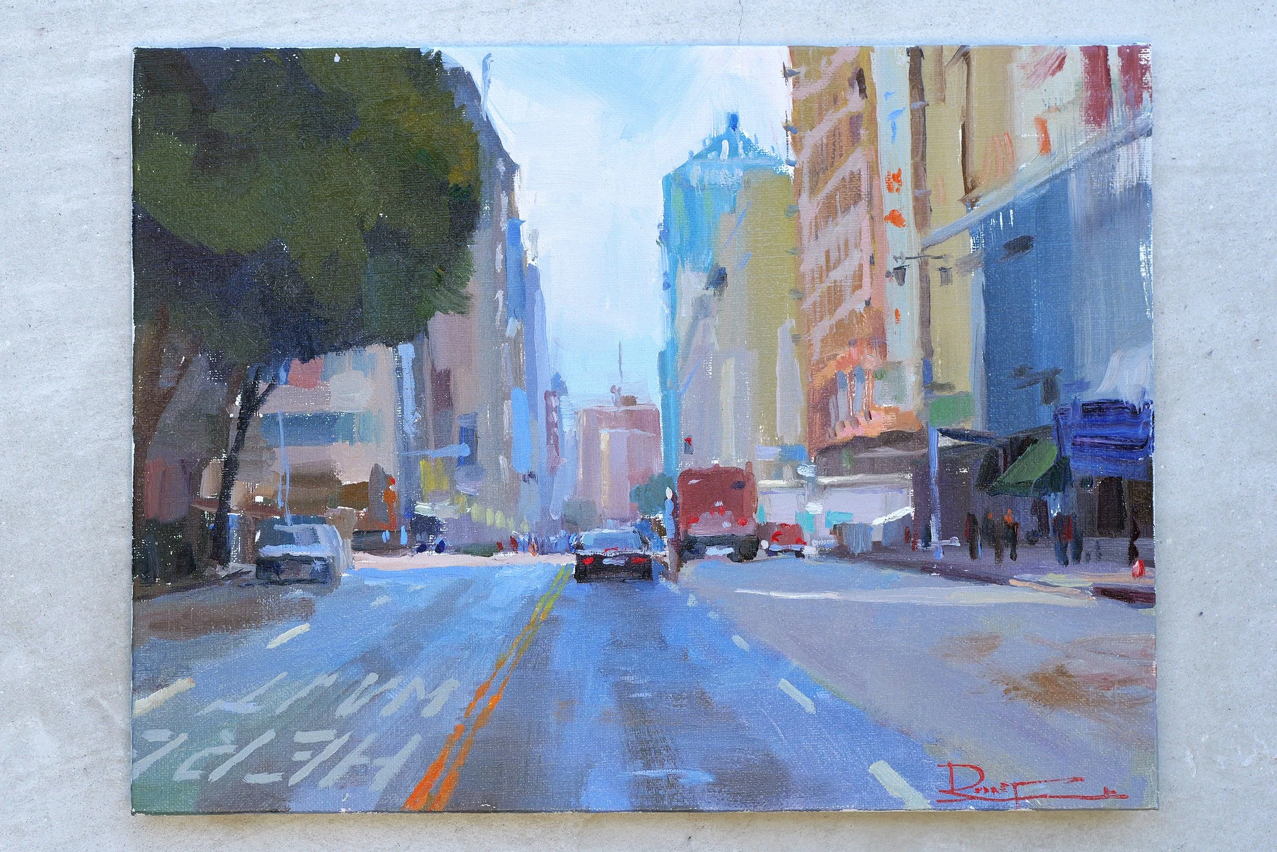 Light Traffic
9"x12" 