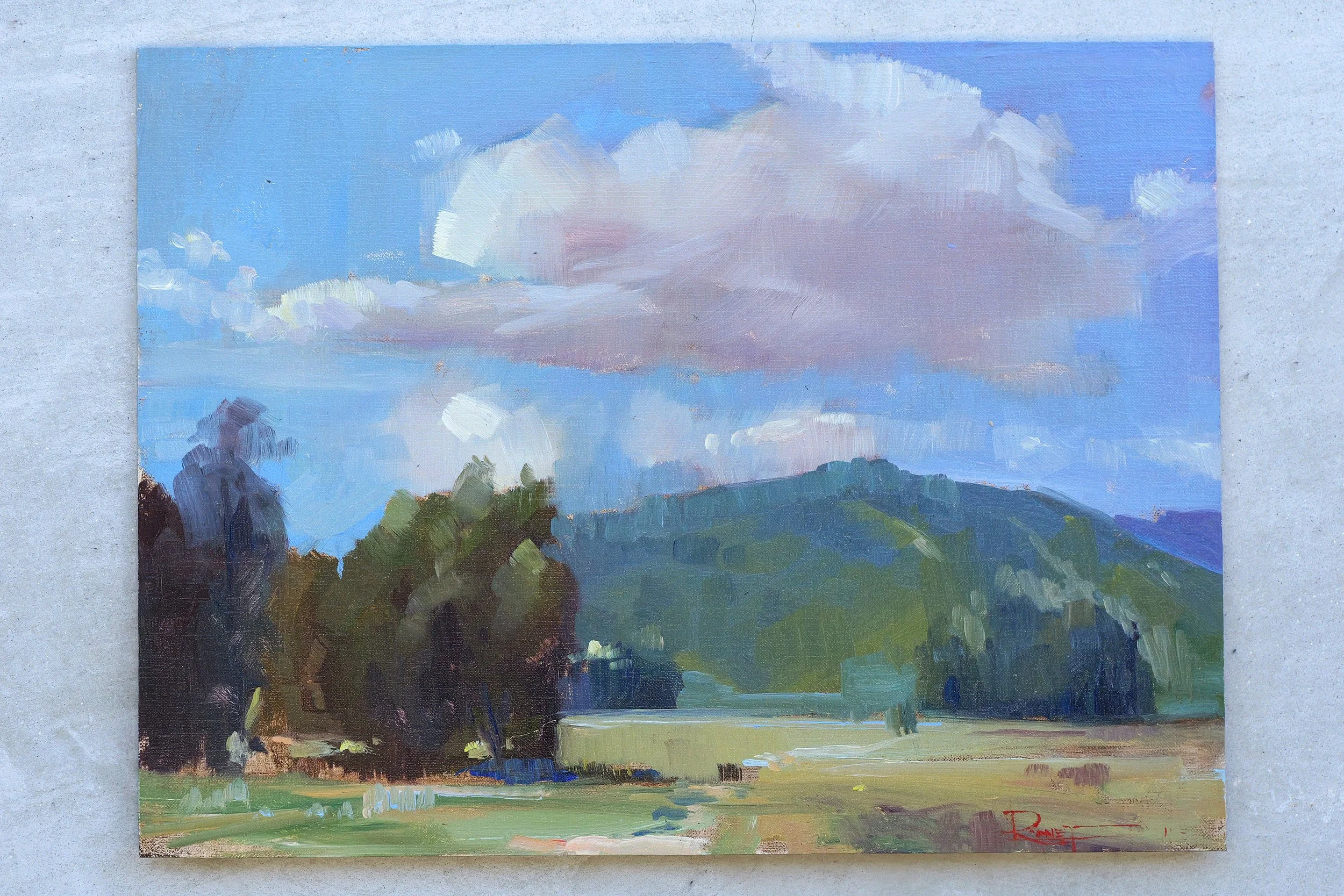 Malibu Cloud
9"x12" 