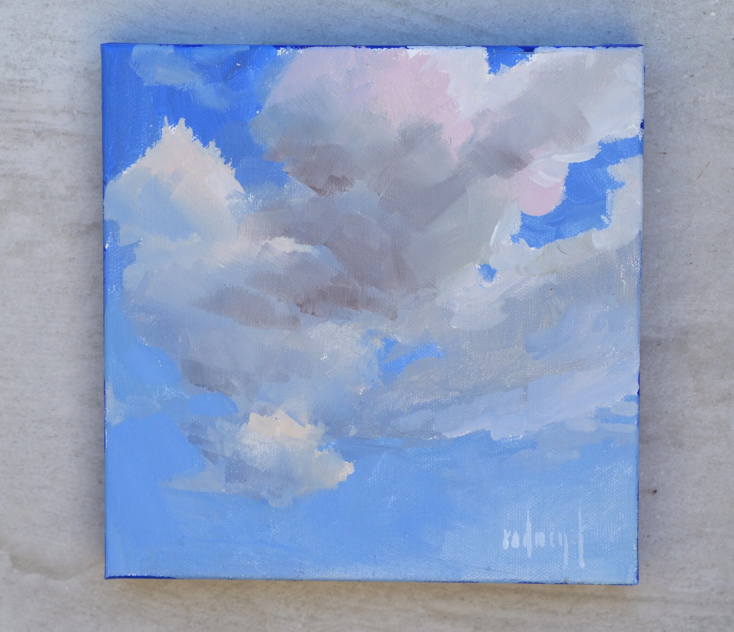 Looking Up
8"x8" acrylic on canvas