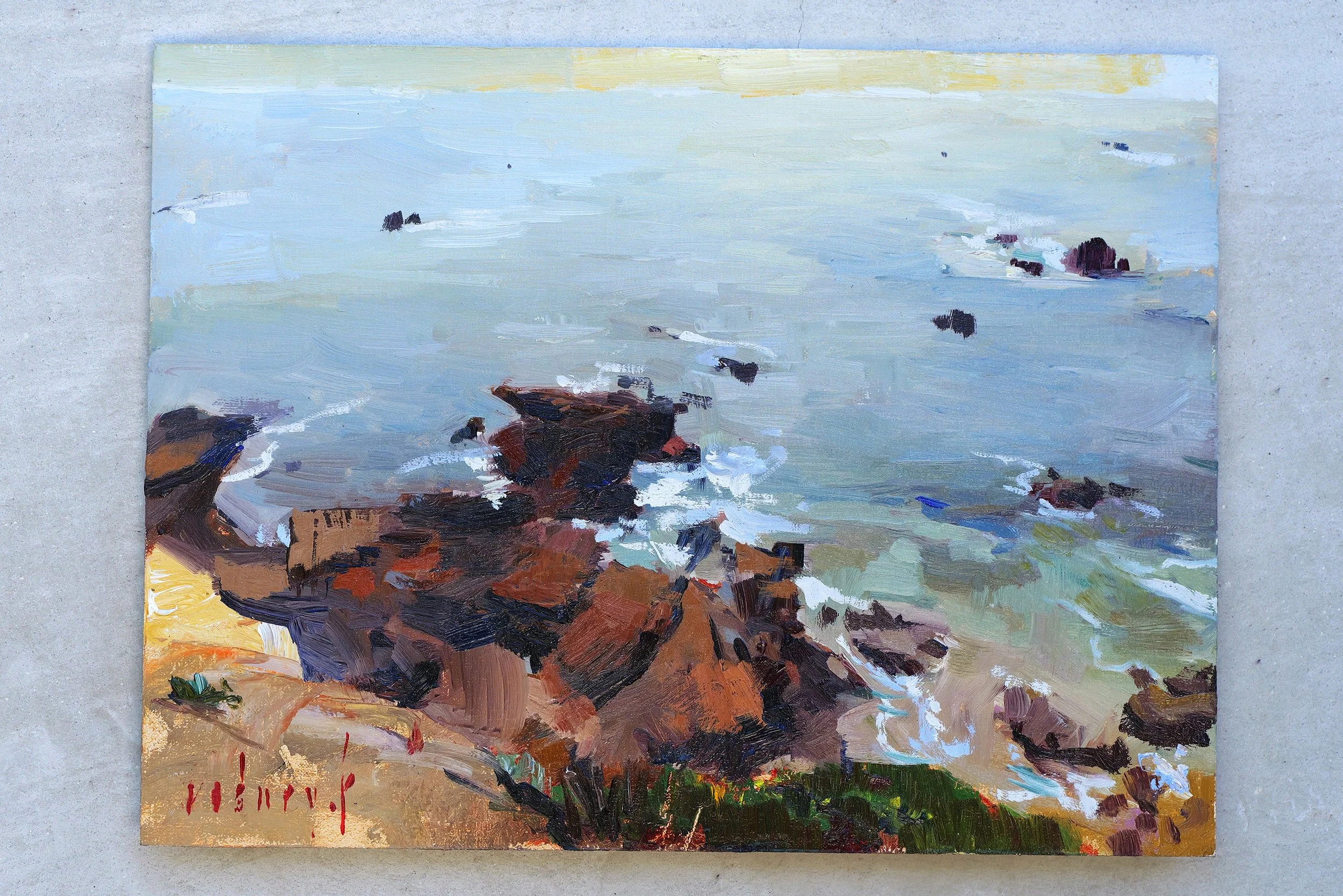 Beauty Below
9"x12" 