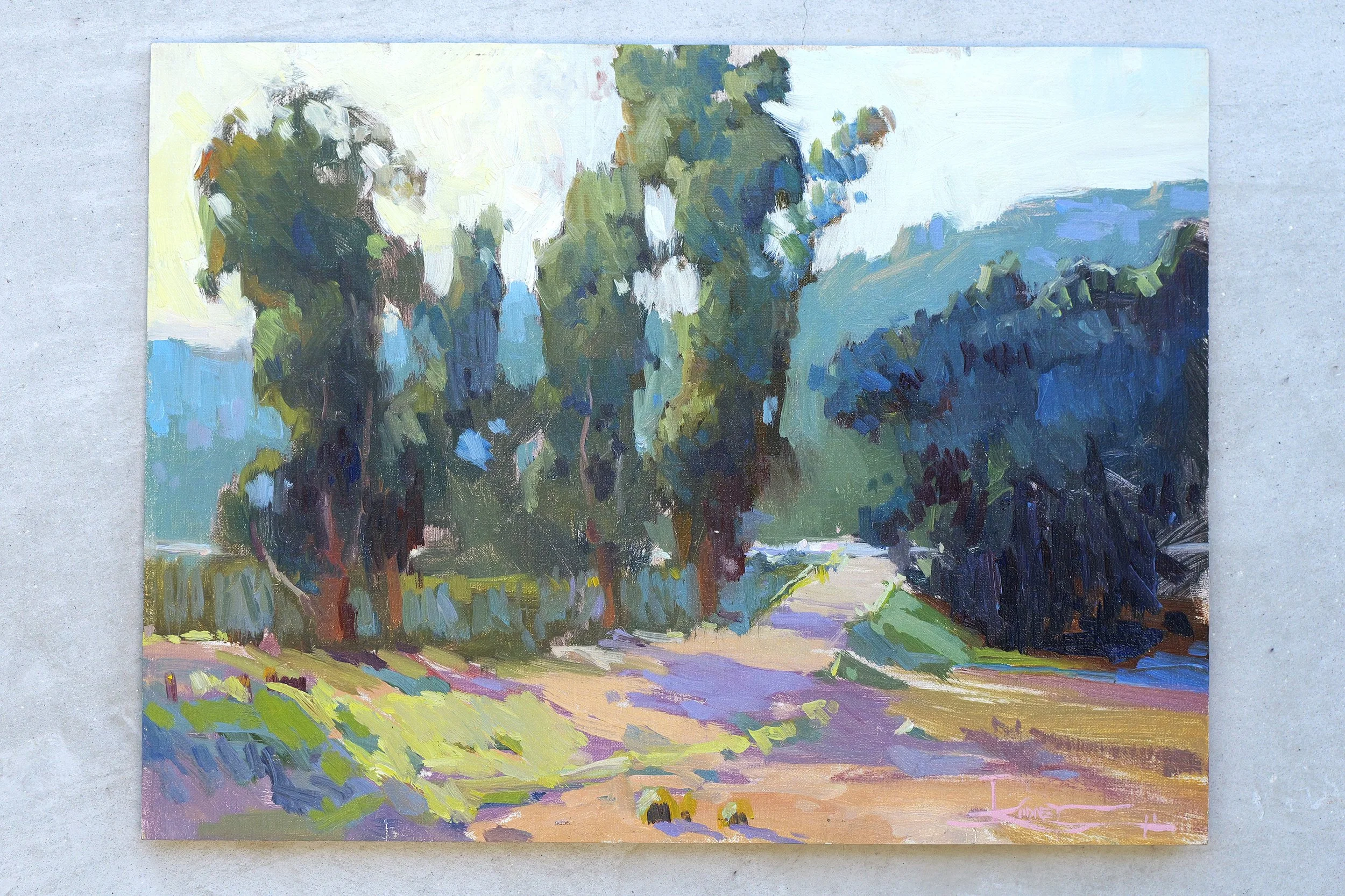 Casting Their Shadows
9"x12" 