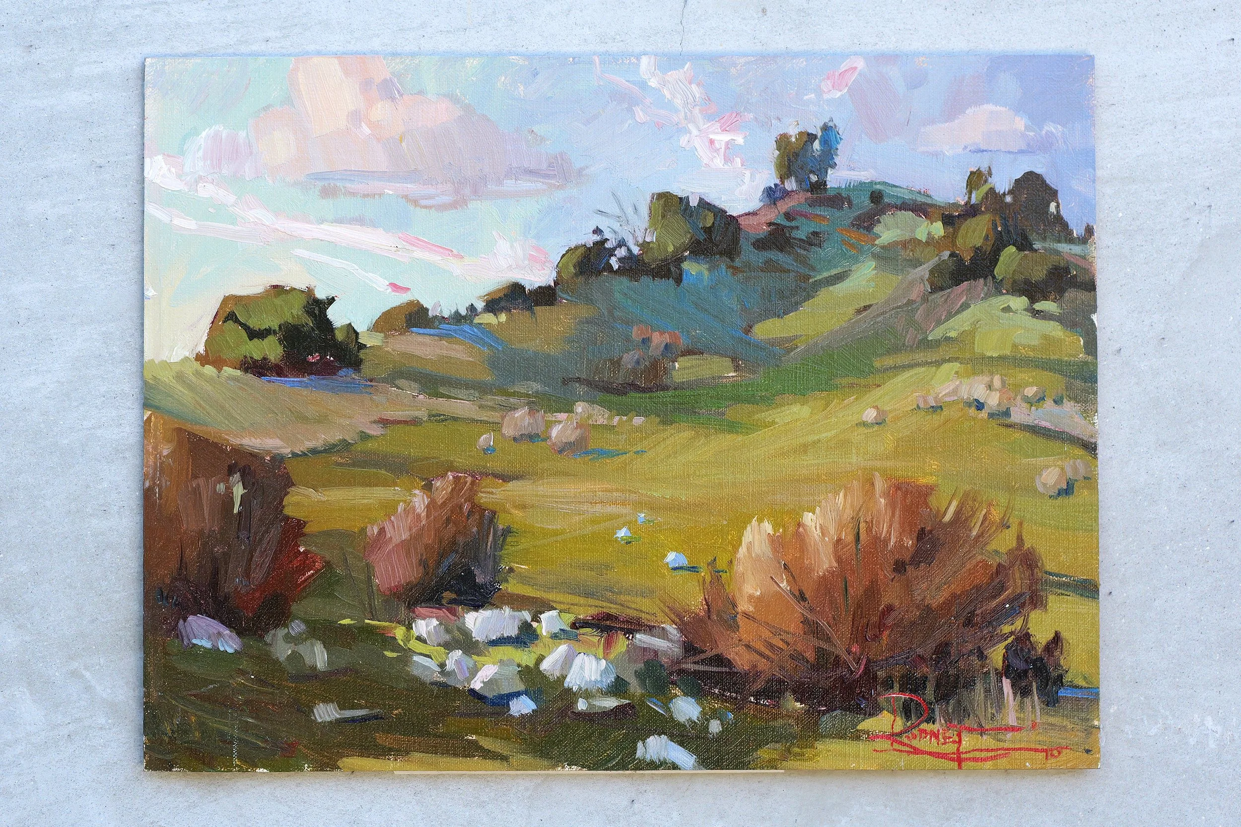 Hills
9"x12" 