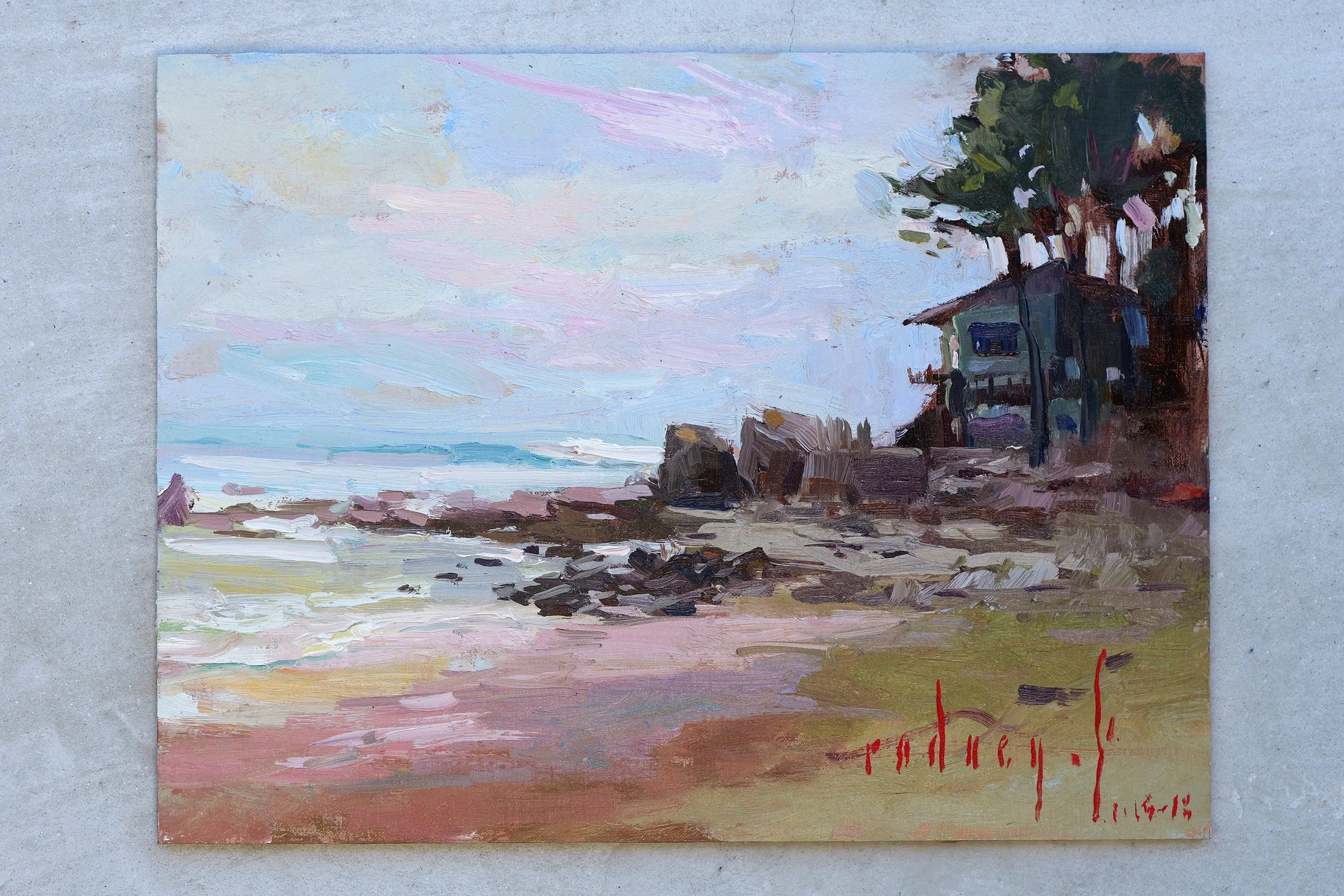 Beach House
9"x12" 