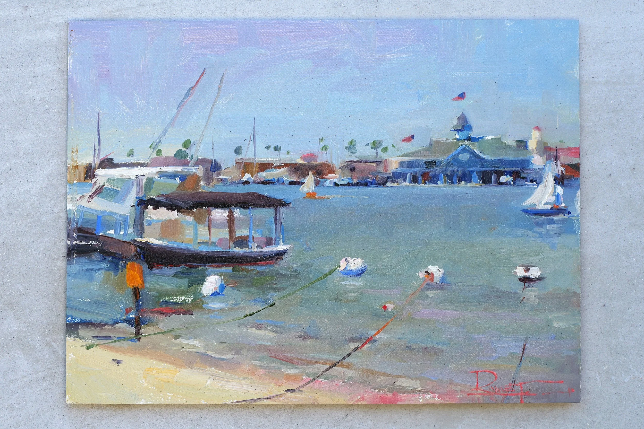 Quiet Dock
9"x12" 