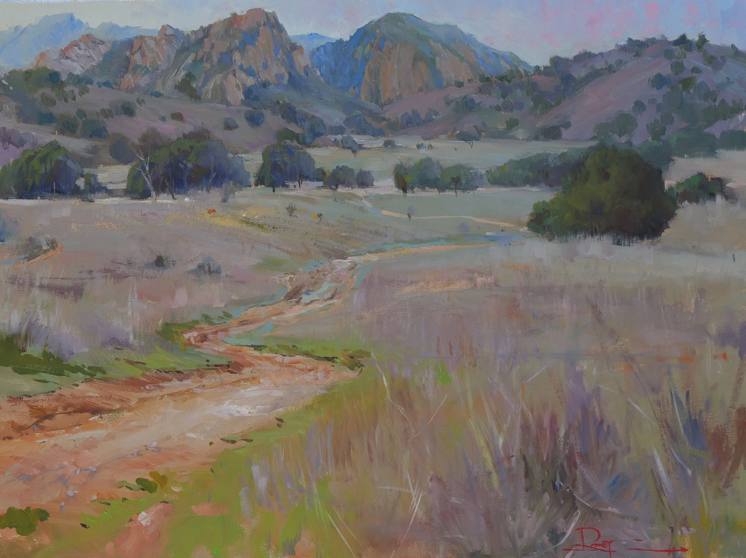 Malibu Trails
18" 24" oil on canvas