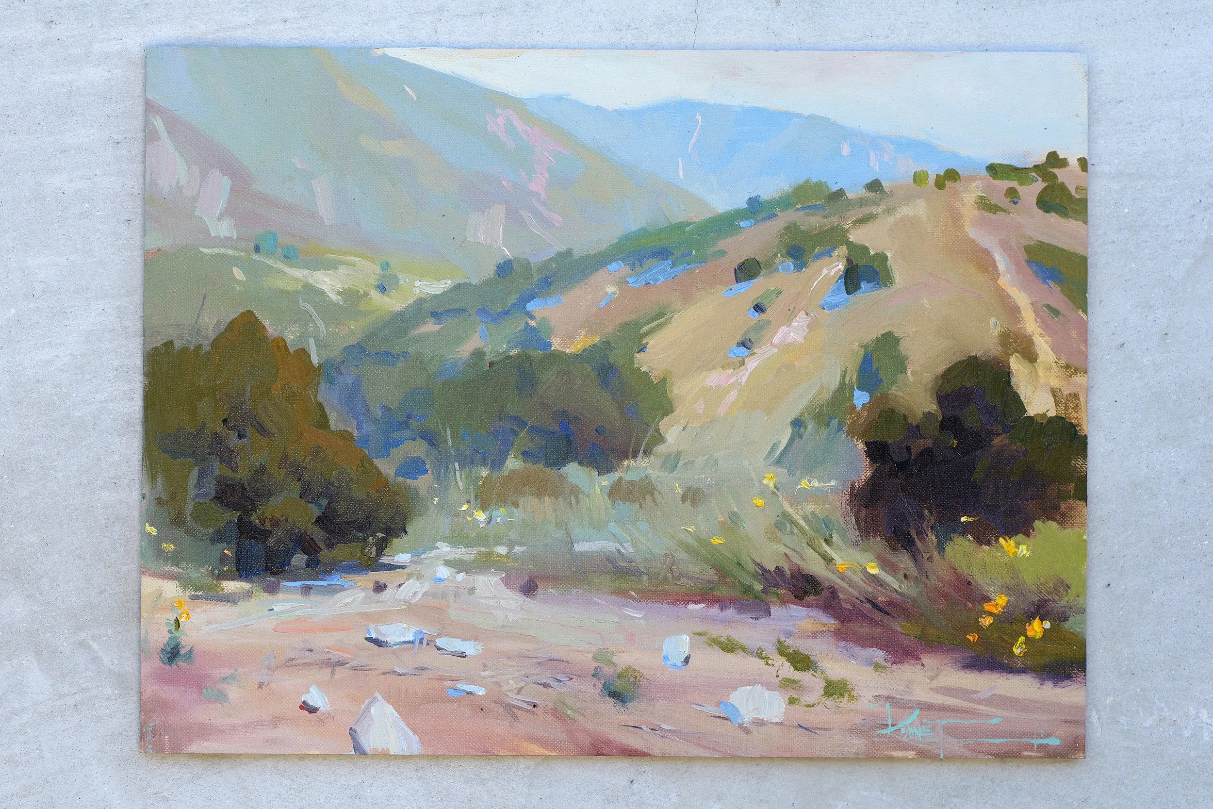 Hills 3
9"x12" 