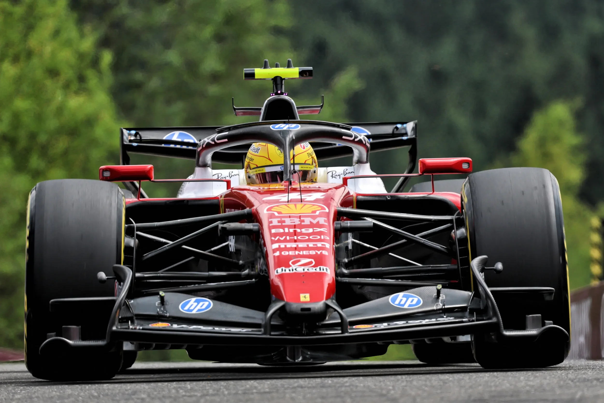 Spa-Francorchamps: Antonelli Sweeps Practice as Disastrous Hamilton Shunt Leaves Ferrari in Ruins