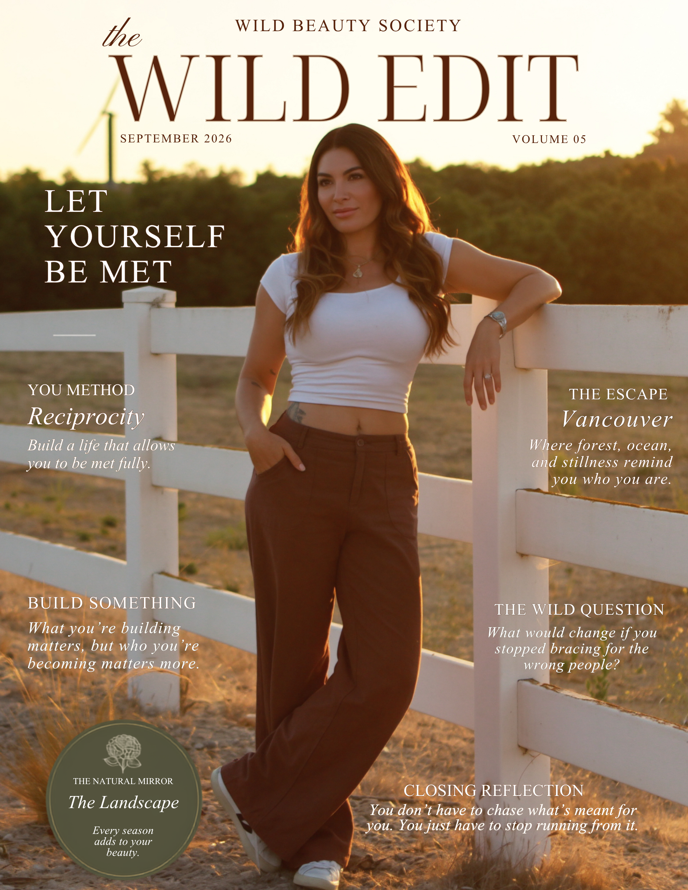 The Wild Edit | September 2026 | Let Yourself Be Met