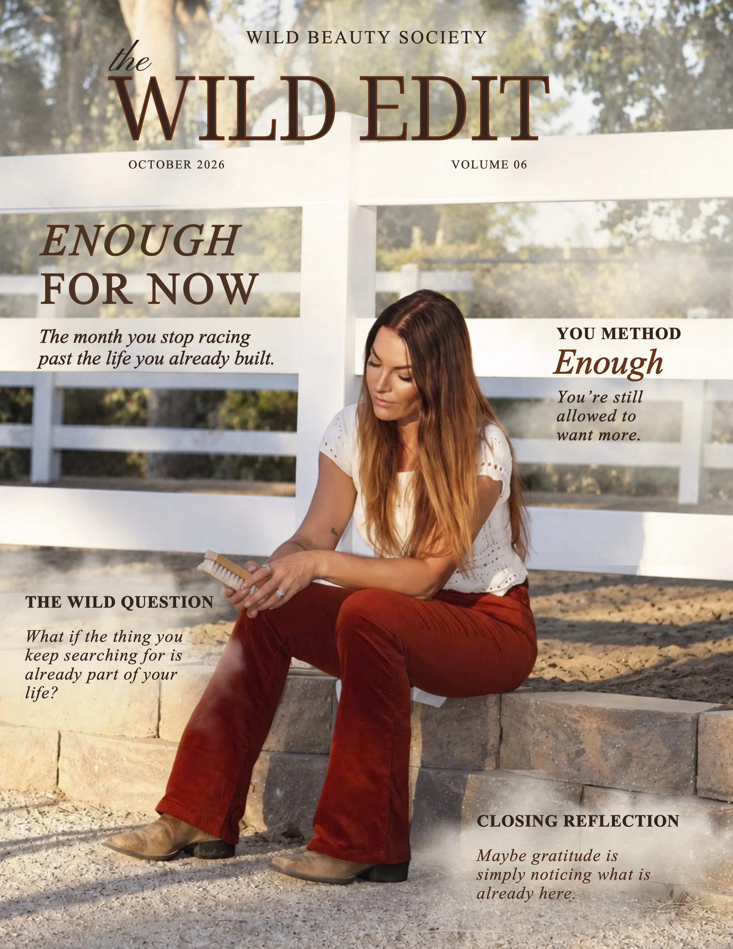 When Did the Life You Wanted Become Not Enough? 