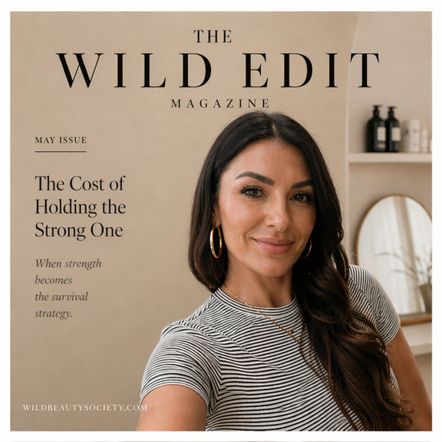 Author Meadow Star in Wild Beauty Society Magazine The Wild Edit The Cost of Holding the Strong one. Women empowerment
