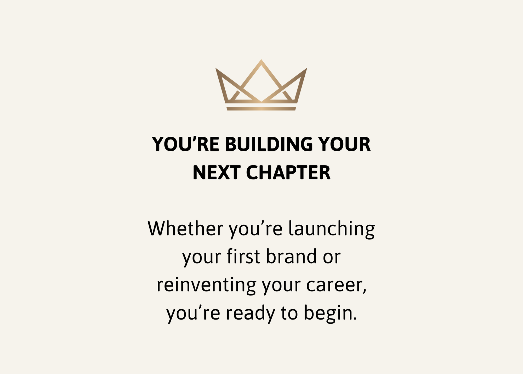 Launch your first beauty brand or reinvent your career with a clear business plan.