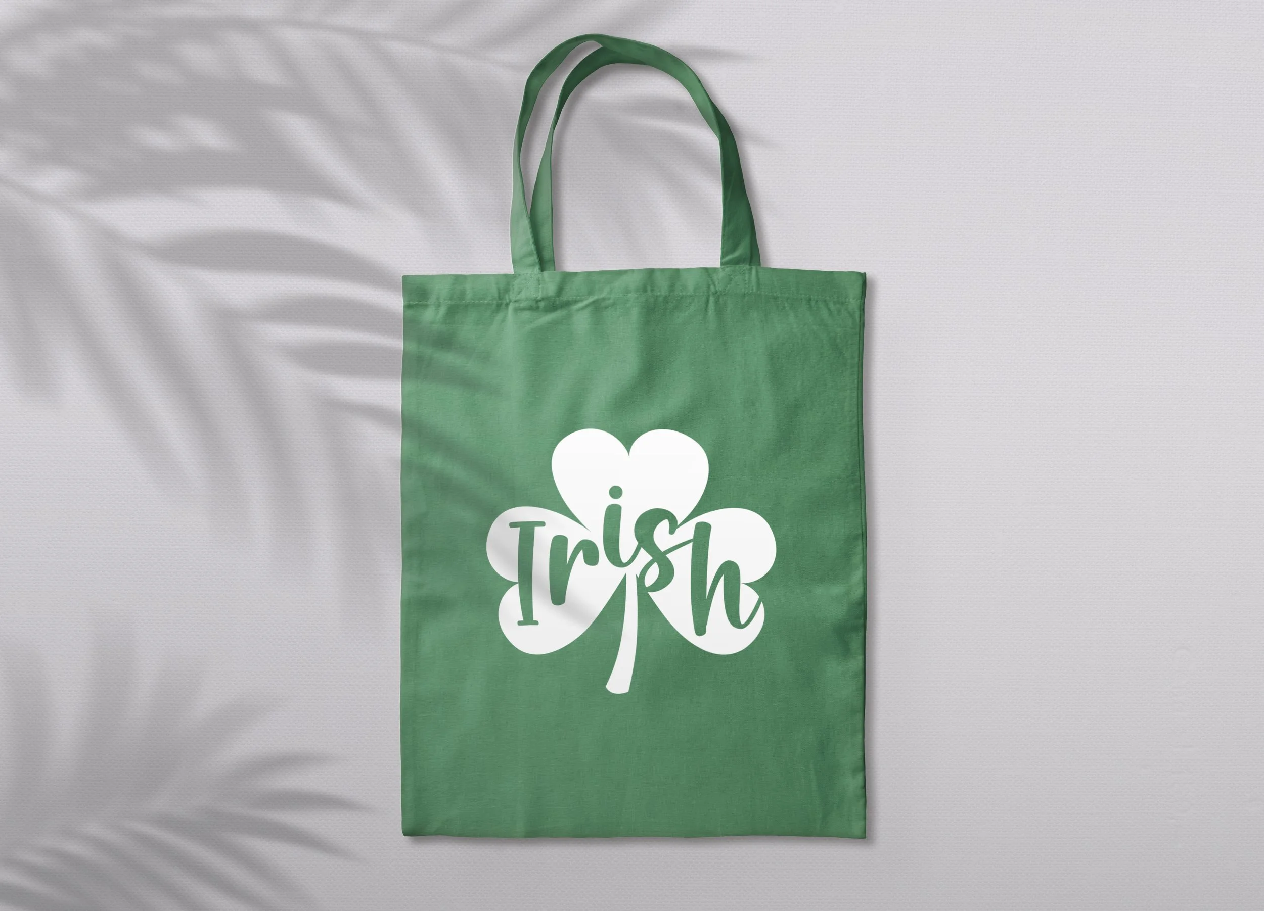 Irish Clover Tote Bag