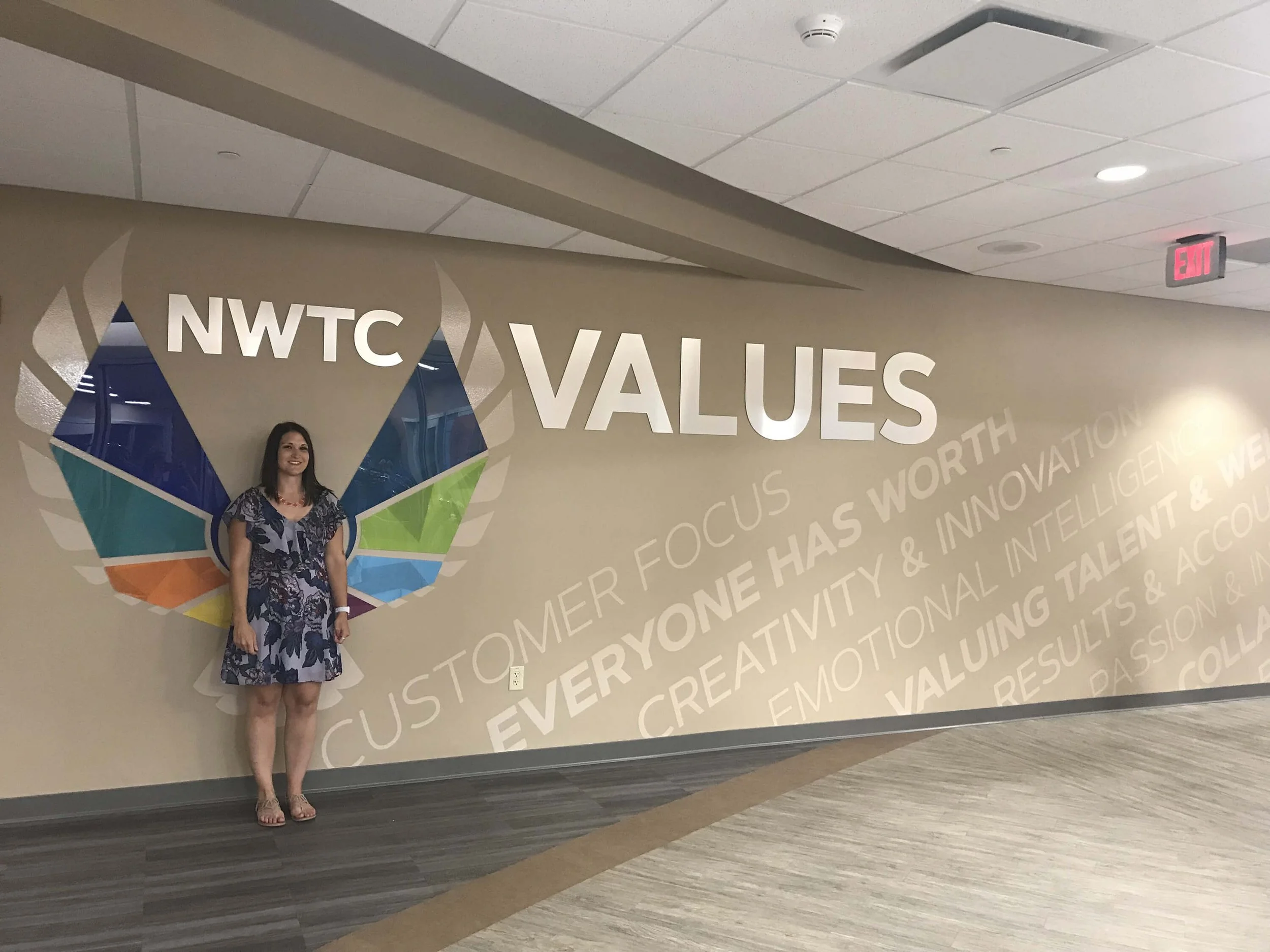 NWTC Values Wall