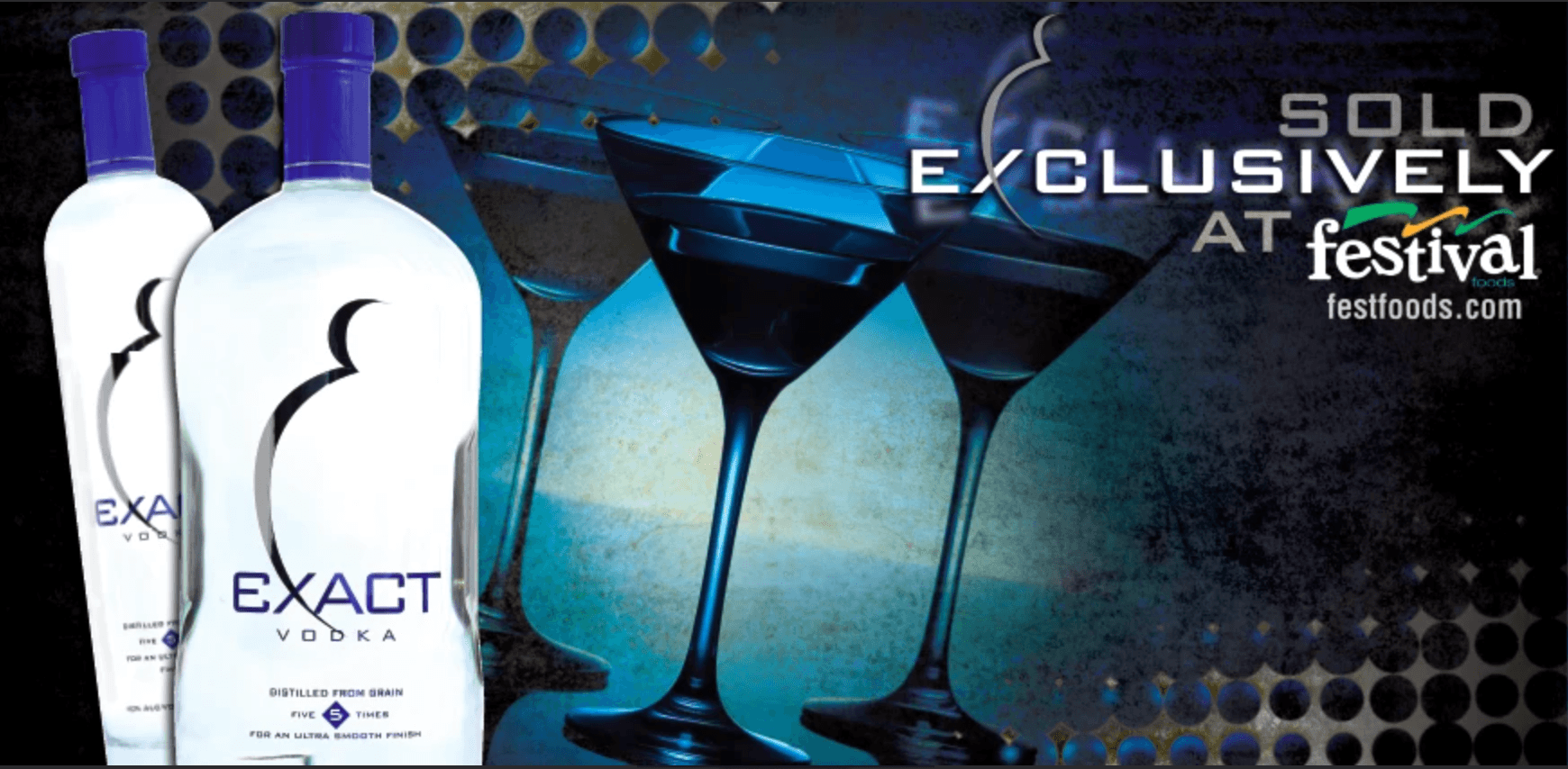 Festival Foods Exact Vodka Banner