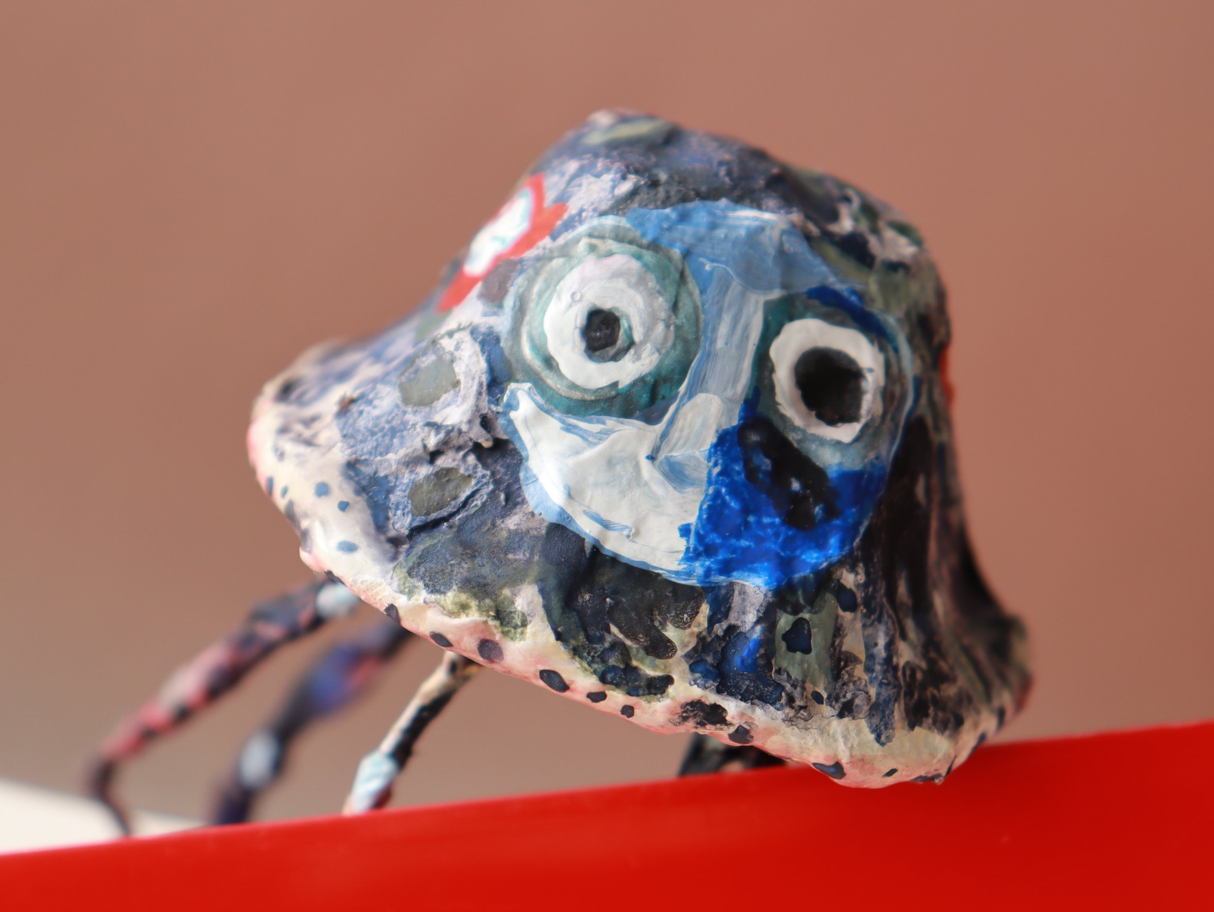 Paper Mache & Paint - disease creatures