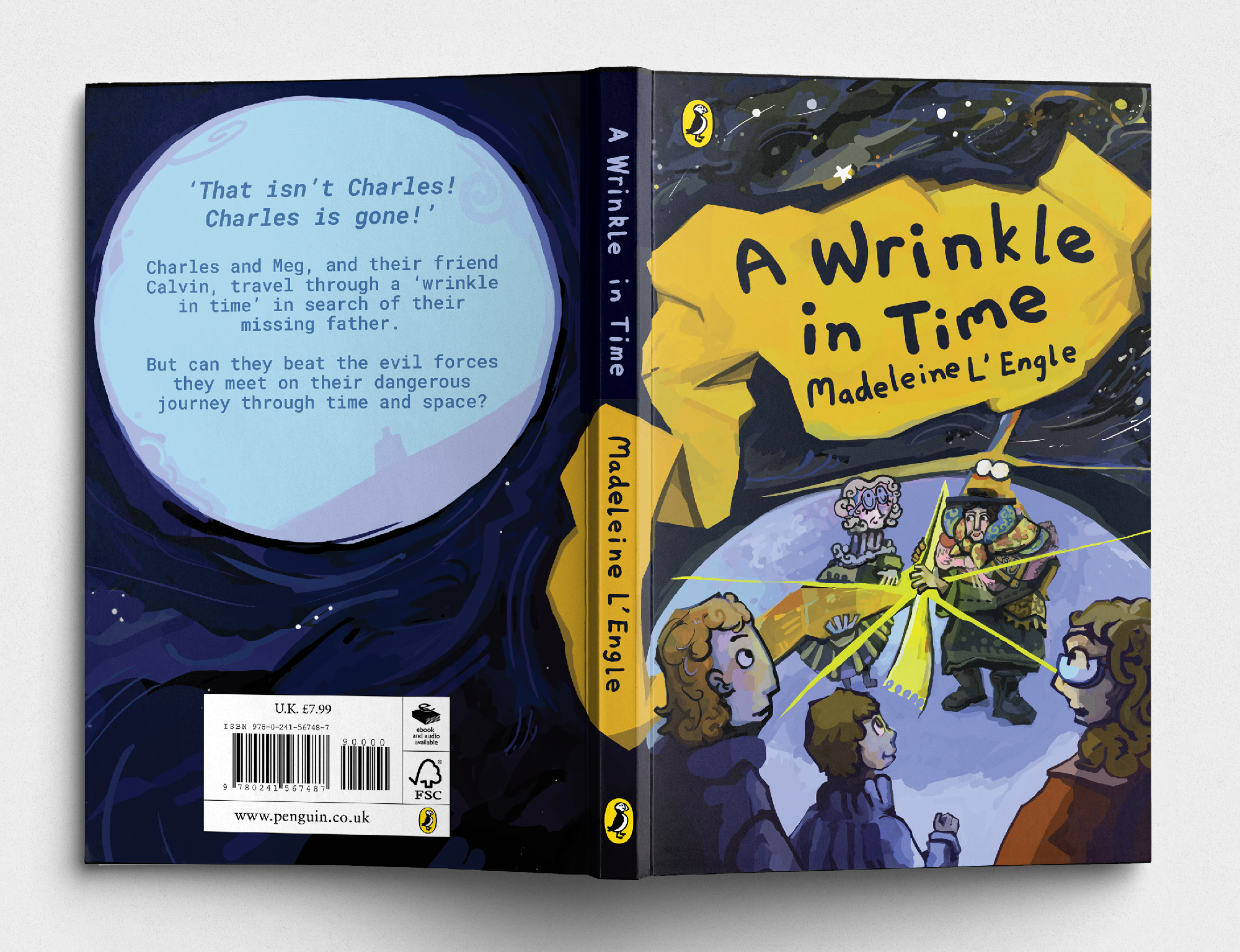 Penguin Cover Design Award - A Wrinkle in Time