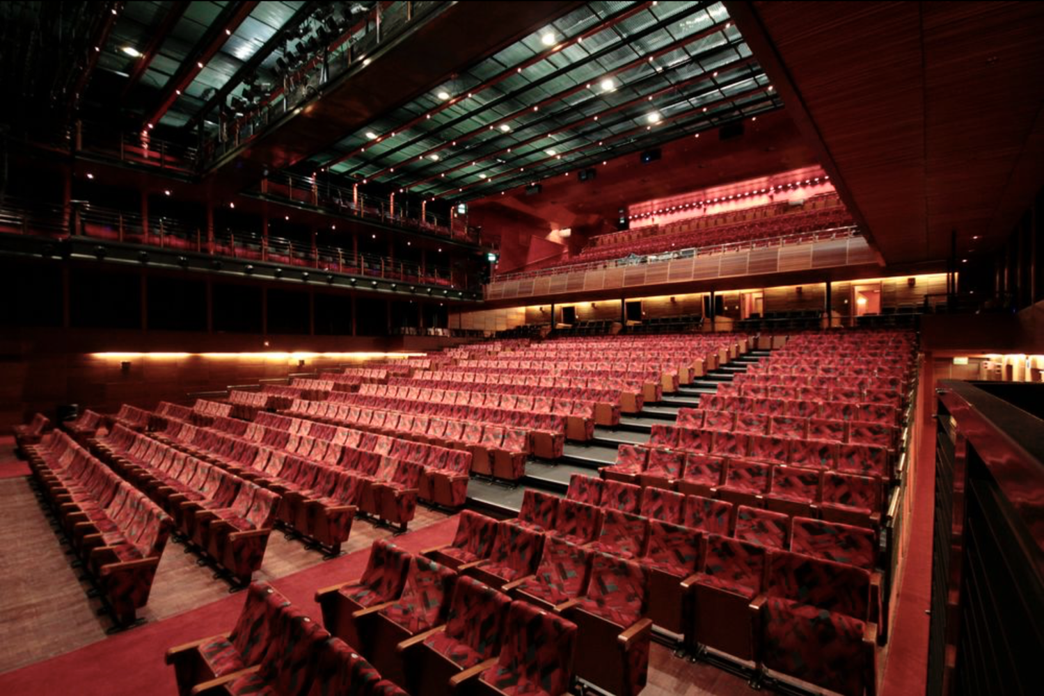 Estrutura do Teatro do Bourbon Country