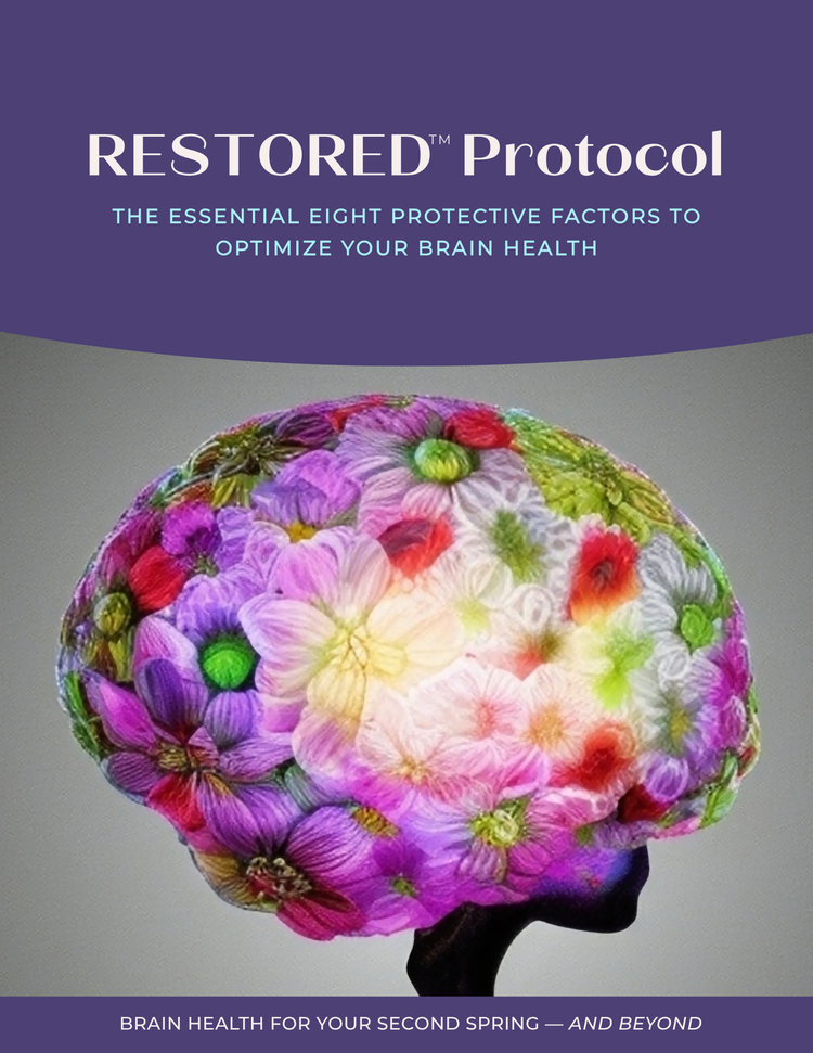 The RESTORED Protocol — Free Brain Health 
             Guide by Amy Lang