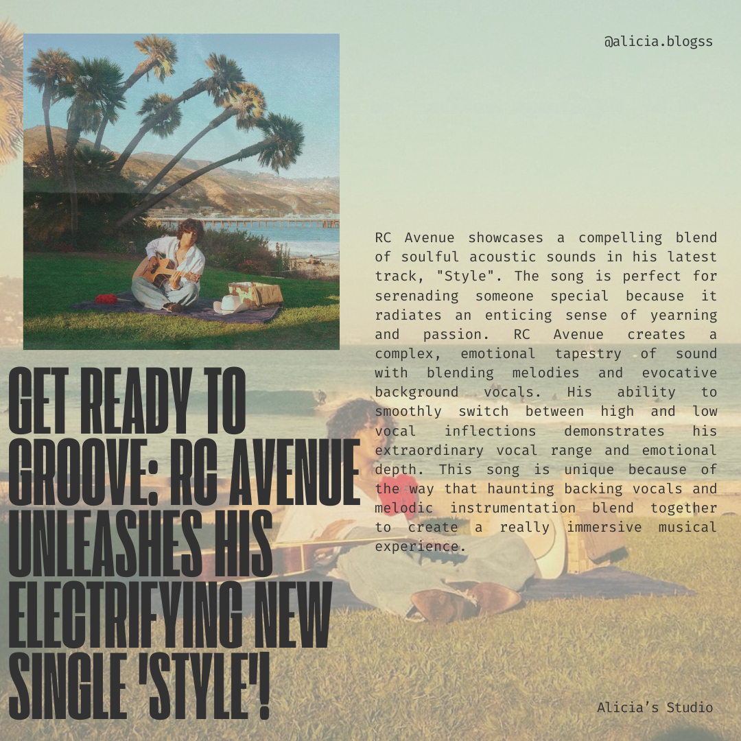 Get Ready to Groove: RC Avenue Unleashes His Electrifying New Single 'Style'!
