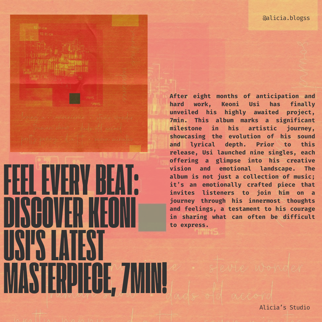 Keoni Usi’s 7min Finds Beauty in Emotional Uncertainty