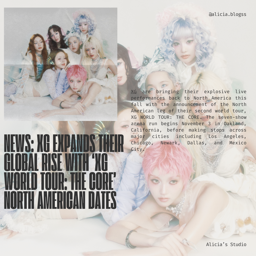 News: XG Expands Their Global Rise With ‘XG WORLD TOUR: THE CORE’ North American Dates