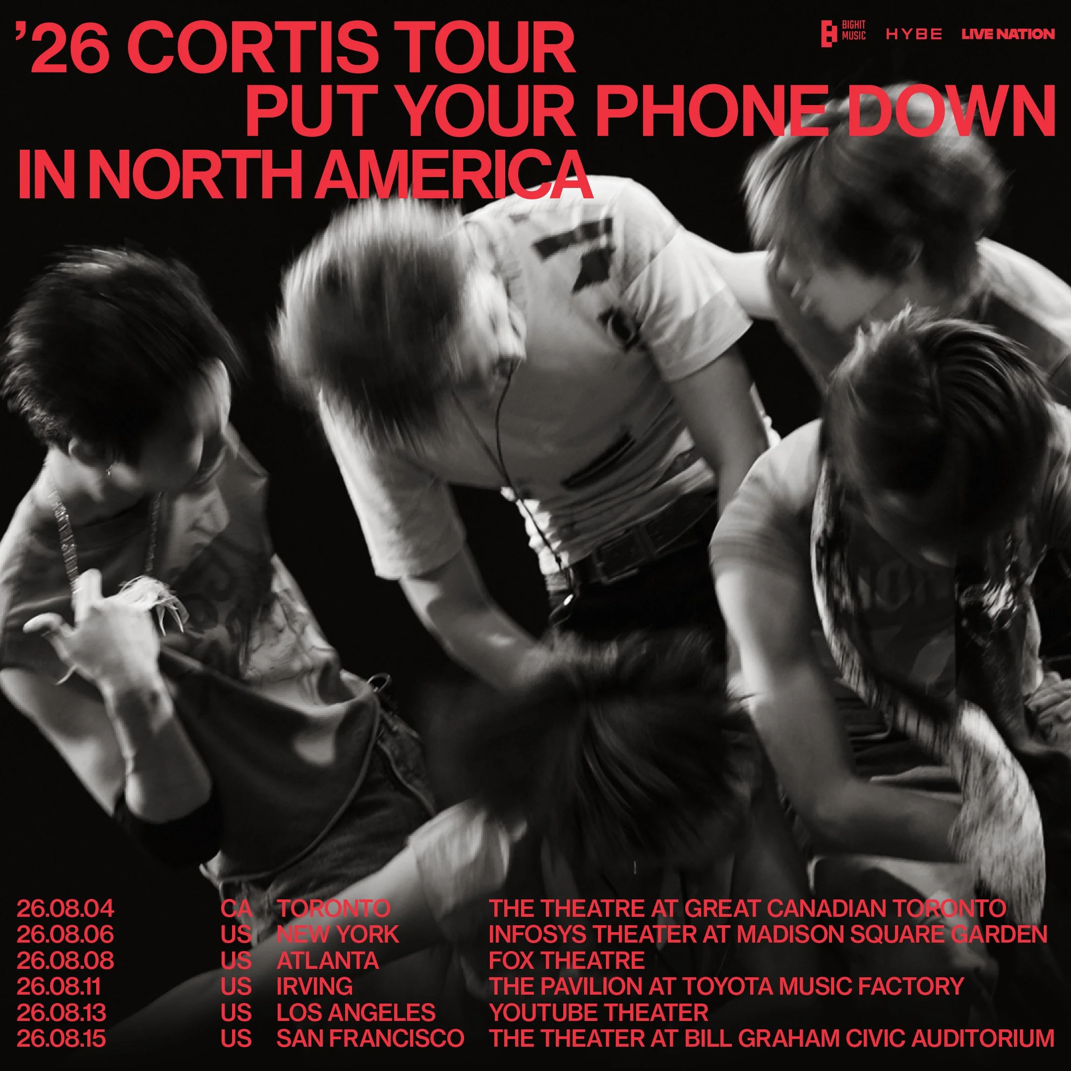 CORTIS Continue Their Rapid Rise With ‘PUT YOUR PHONE DOWN’ Tour