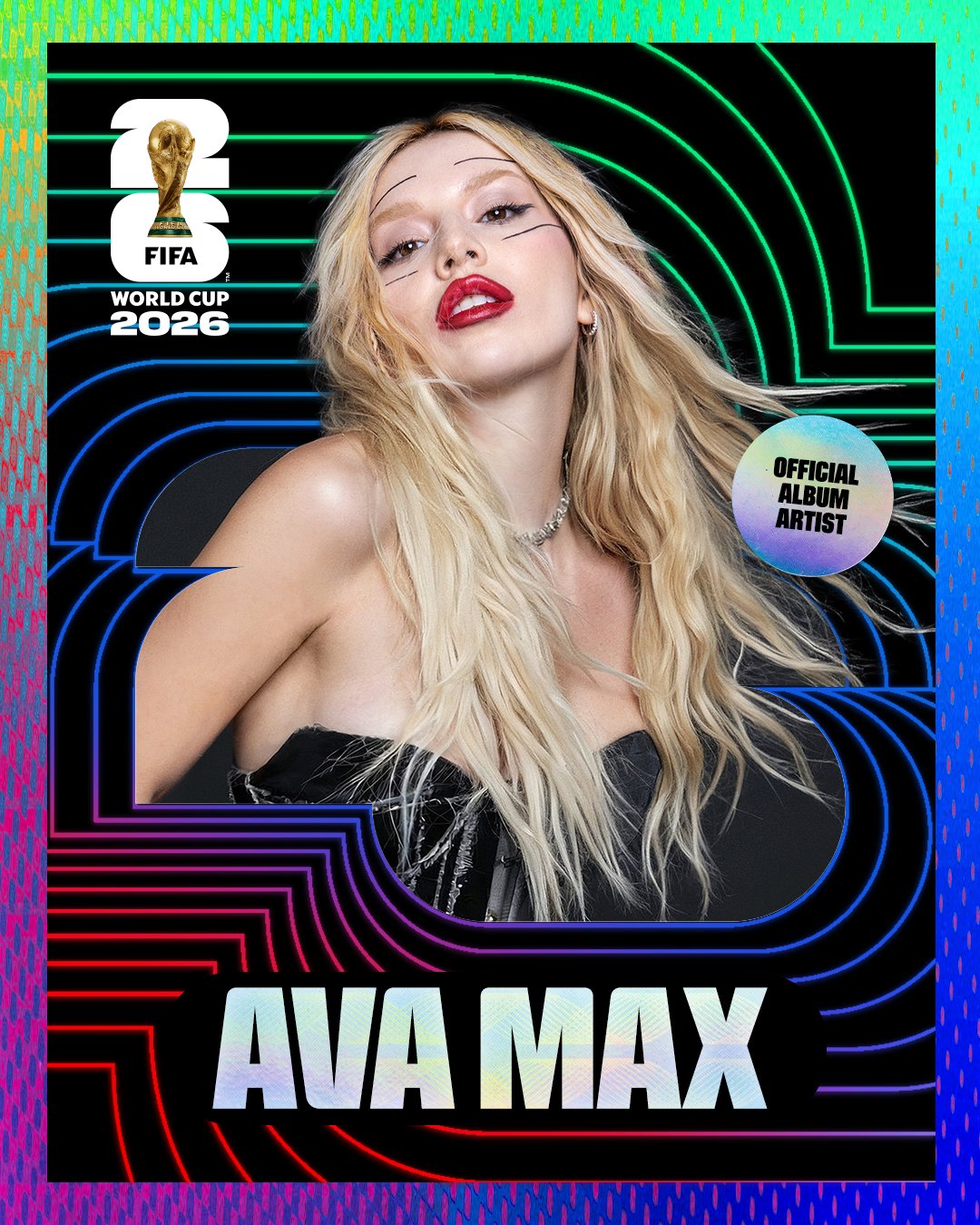 Ava Max Joins Official FIFA World Cup 2026™ Album With New Track "Energy"